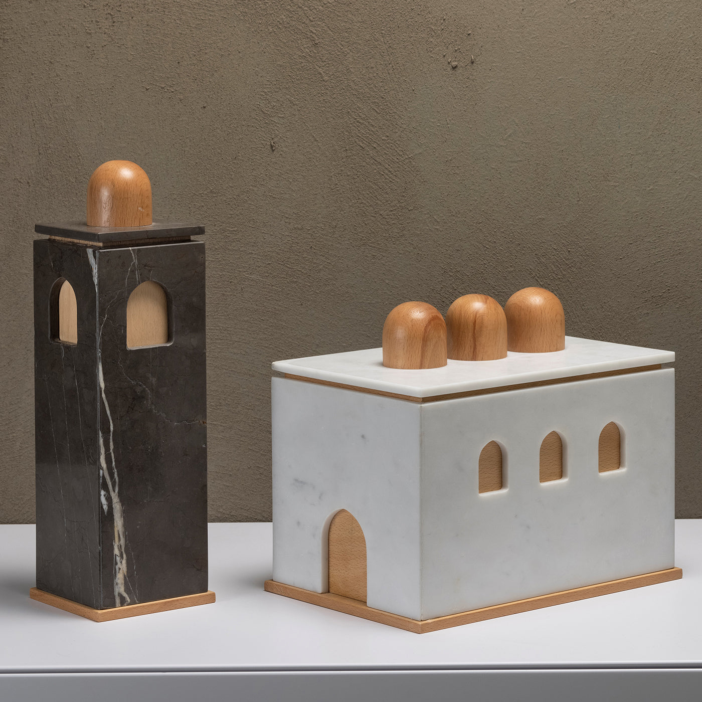 Quba Tall Gray Box by Gabriele D'Angelo - Alternative view 5