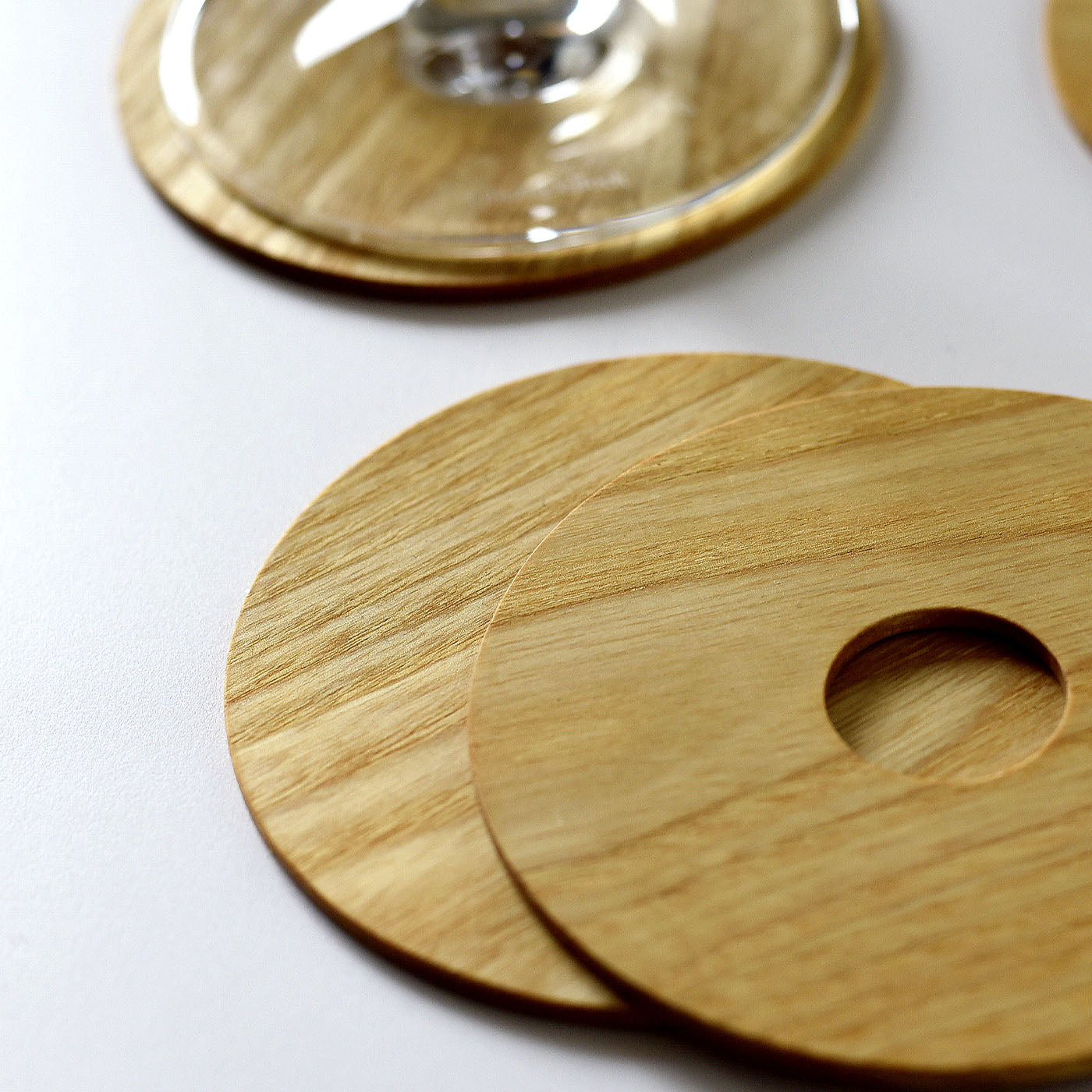 Set of 4 Wooden Coasters - Alternative view 1