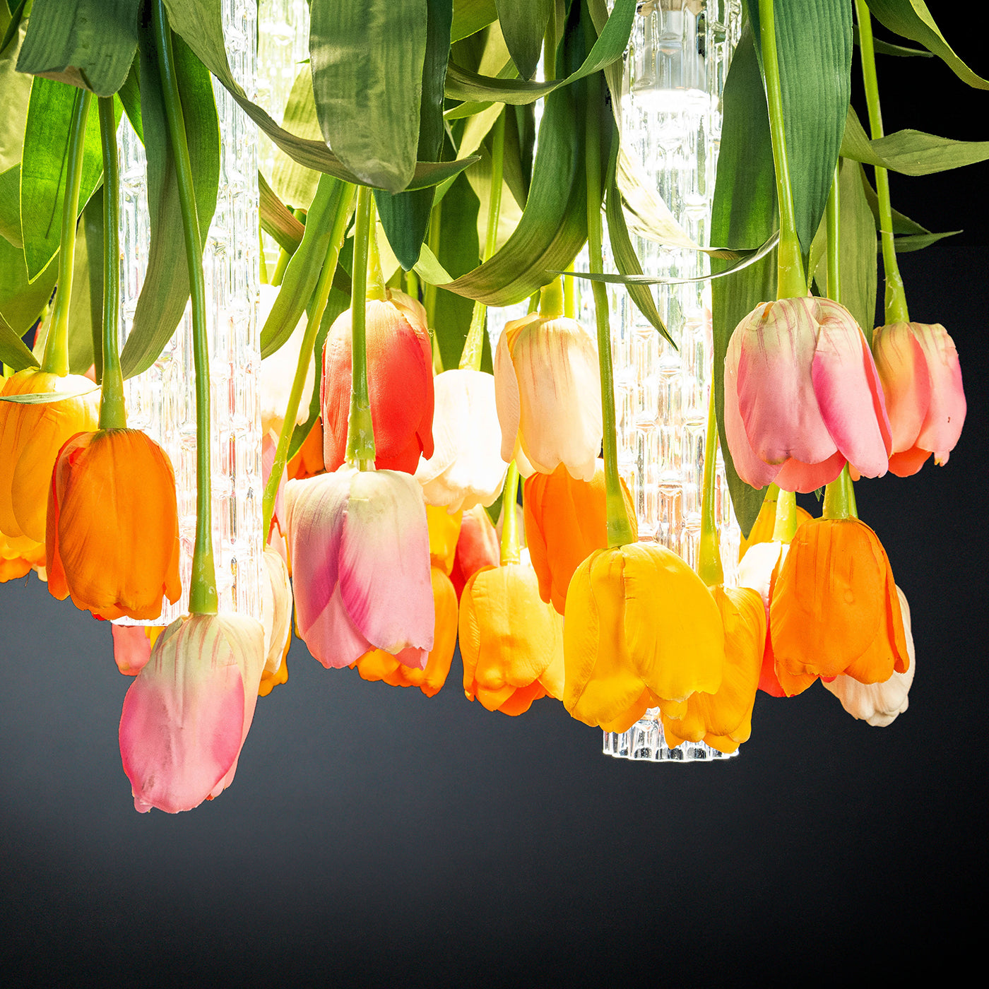 Lustre tulipe rond Flower Power - Vue alternative 2