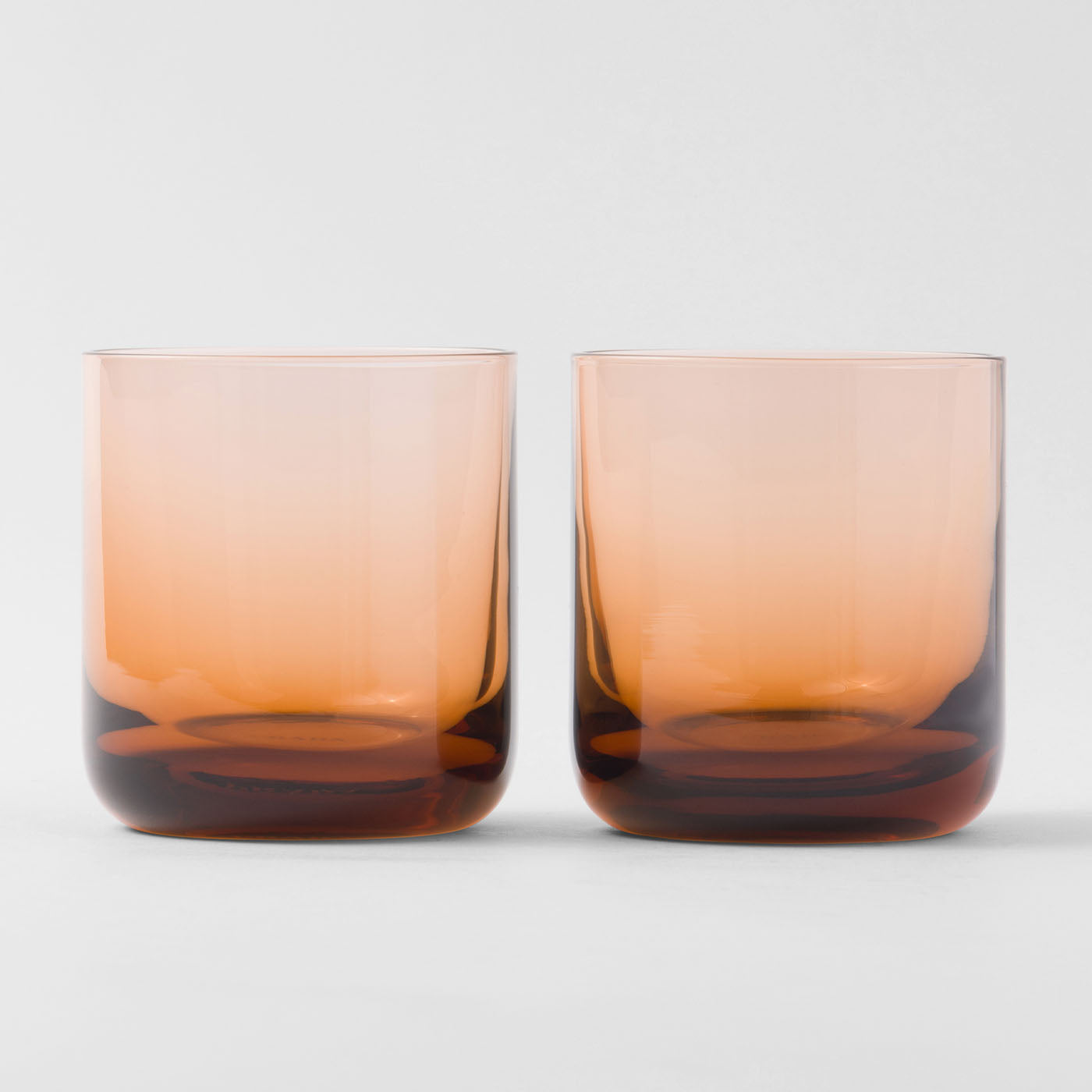 Set de dos vasos de cristal Plinth - Vista alternativa 1