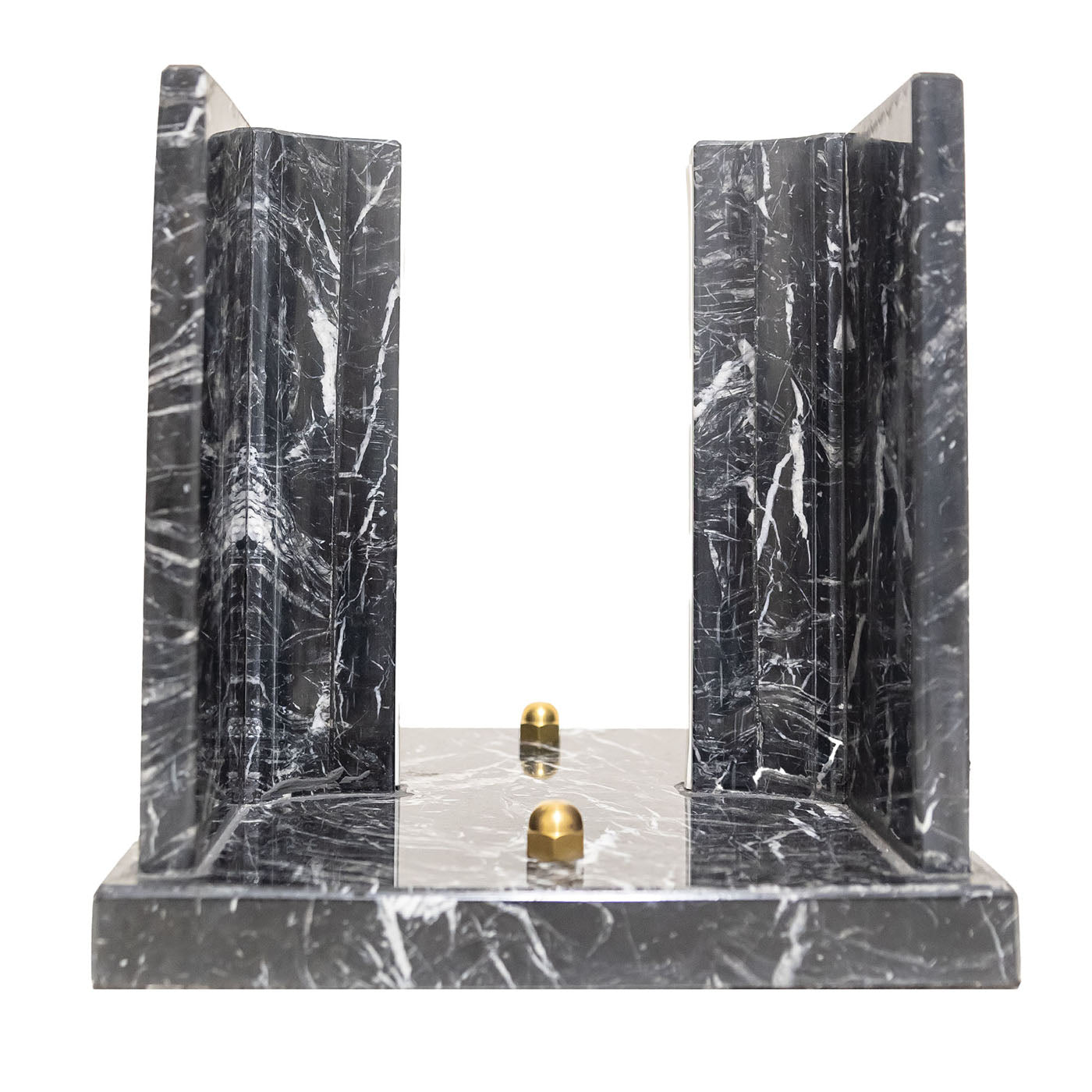 Black Marquinia Marble HEA Table Lamp by Michael Milesi - Main view