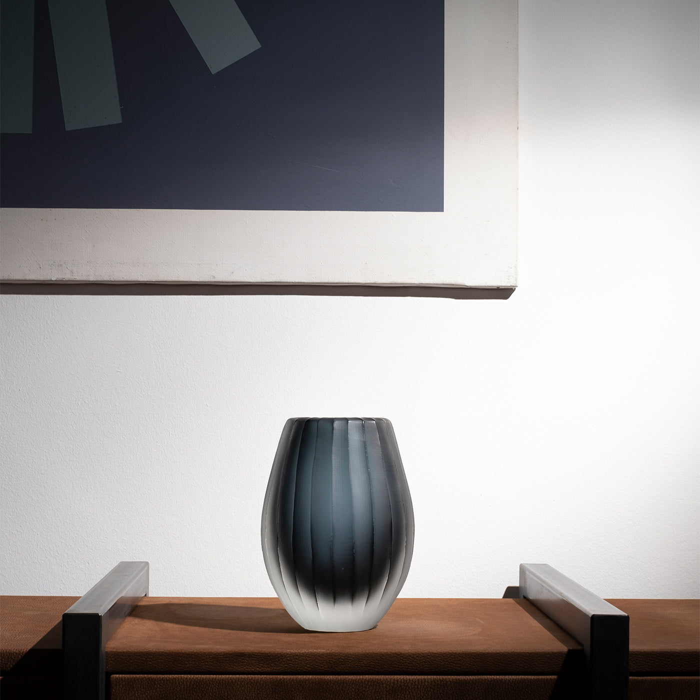 Linea Mini Vase Blue by Federico Peri - Alternative view 3