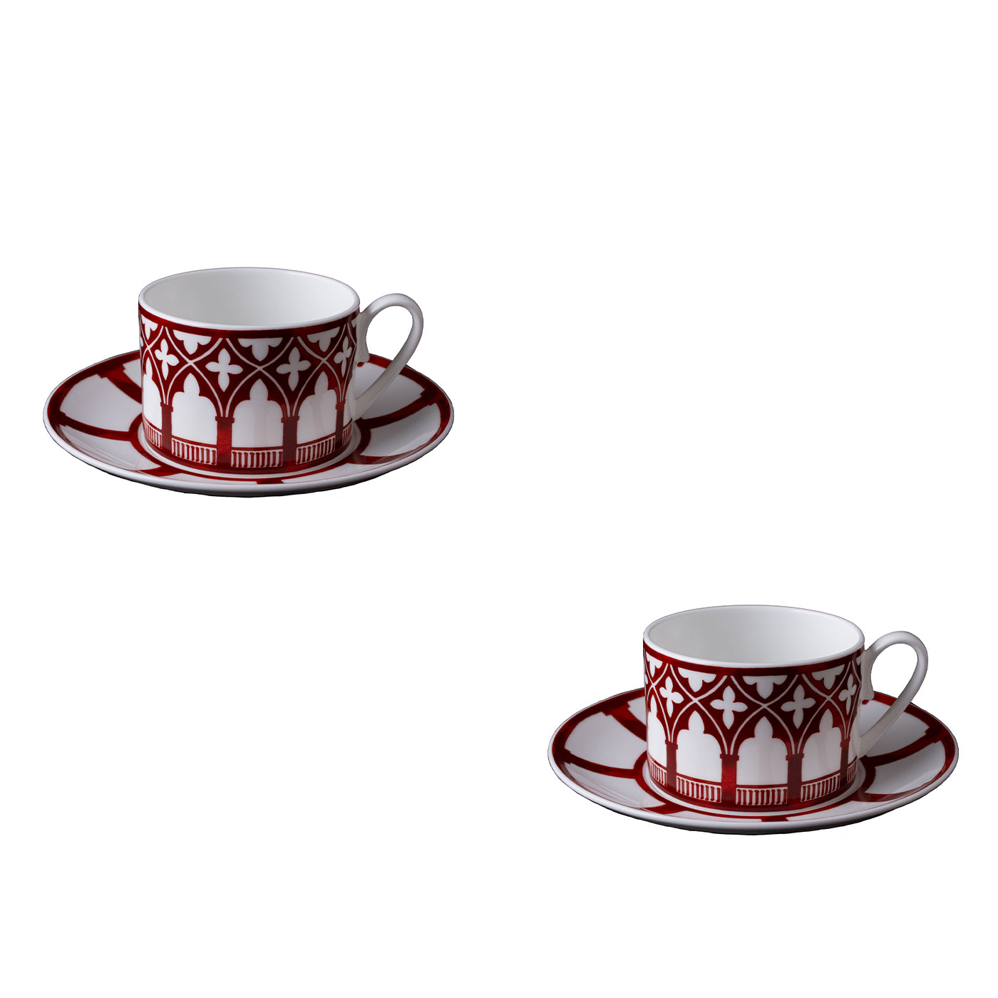 Le Loze dei Bei Palassi Set of 2 Tea Cups with Saucers - Alternative view 1