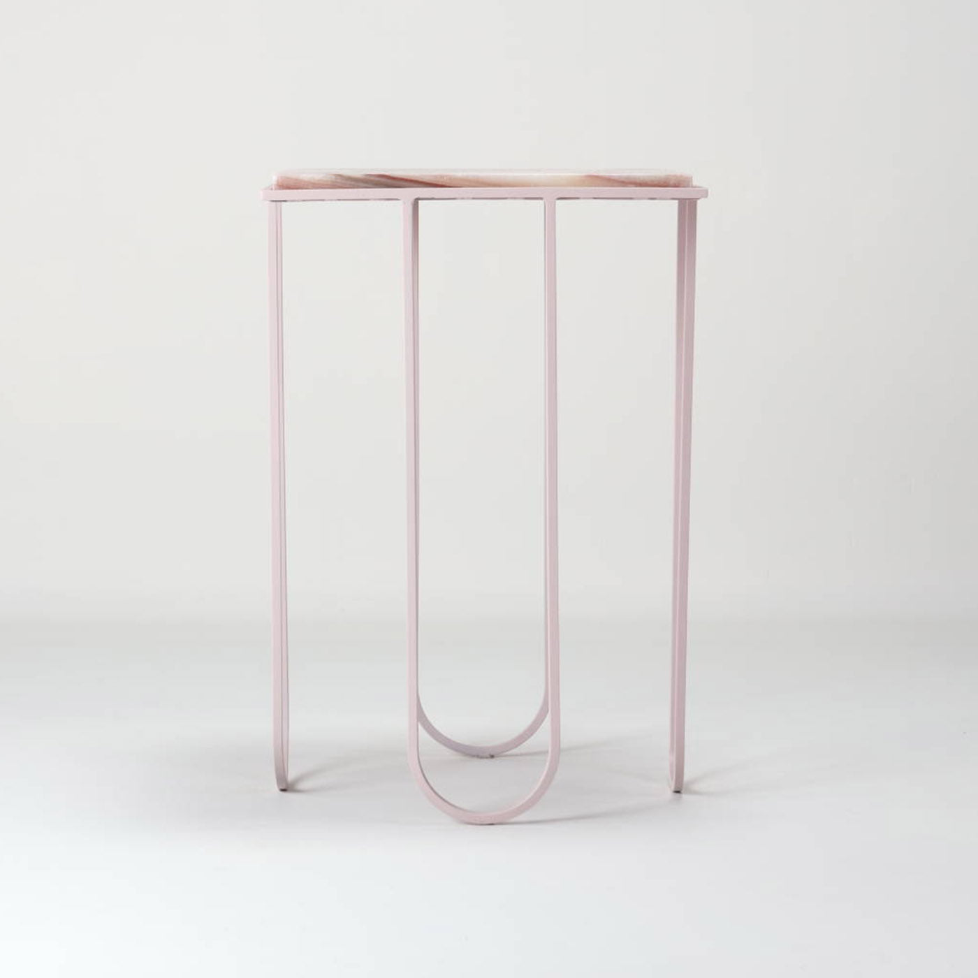 LoLa Pink Onyx Side Table - Alternative view 4
