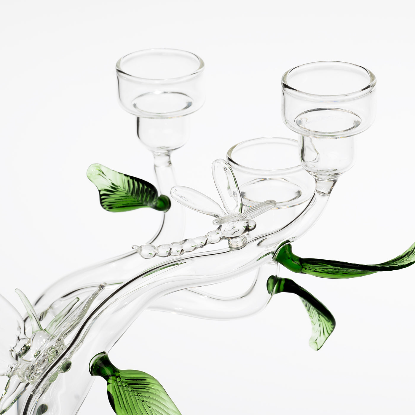 Eden Large Glass Candleholder - Alternative view 2