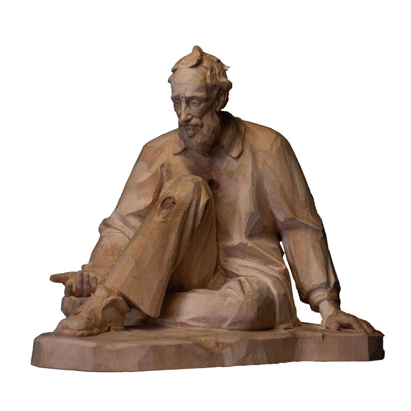 Sculpture en bois Generosità - Vue principale