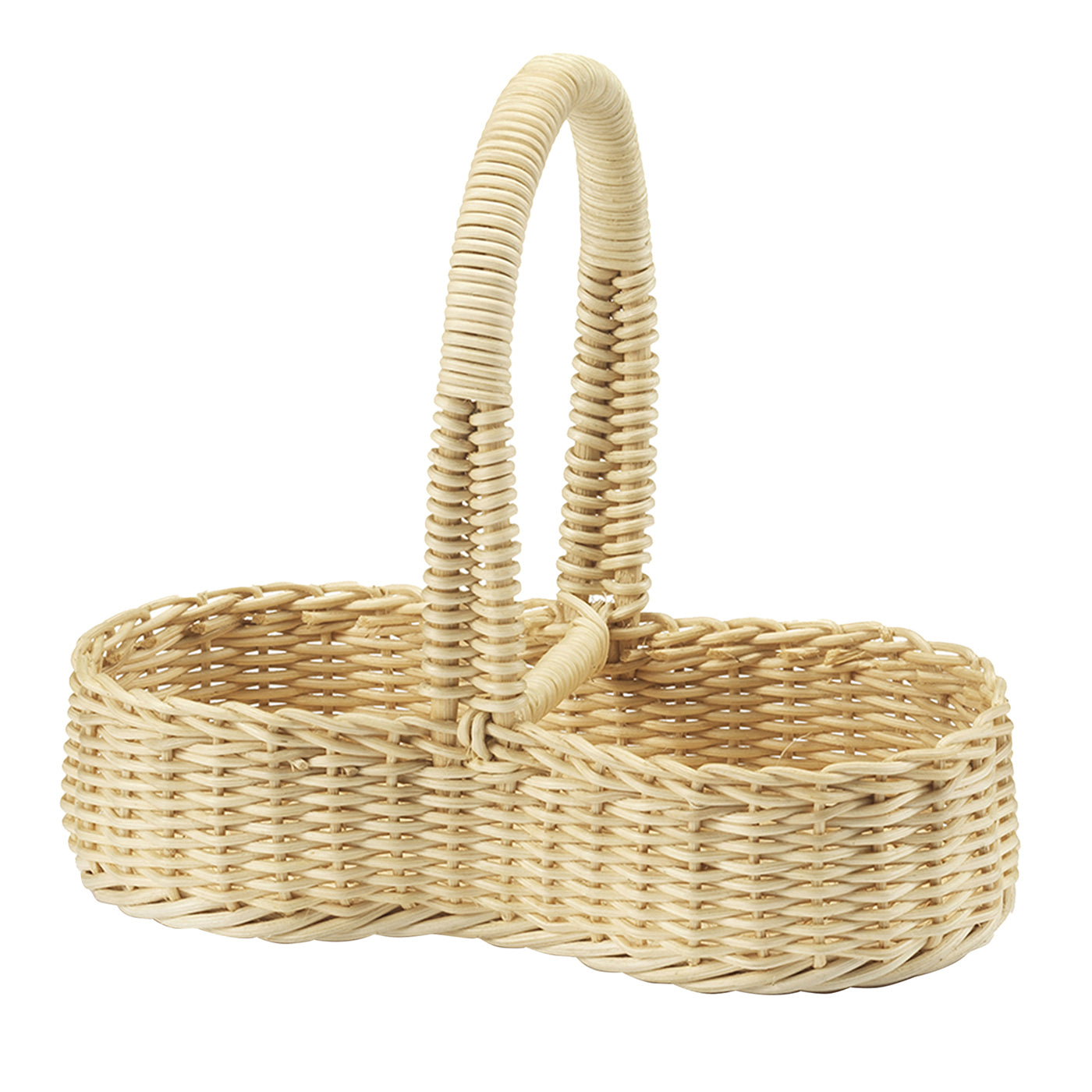 Petunia Wicker Basket with Oil and Winegard Ampoules - Alternative view 2