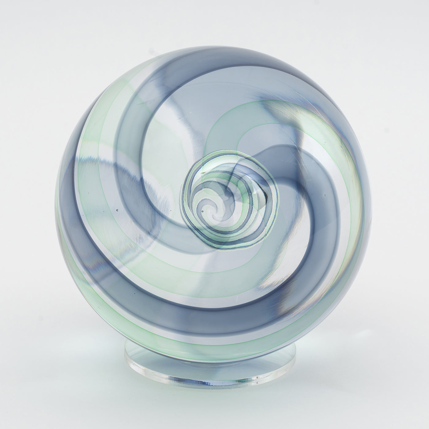 Green Glass Sphere - Alternative view 1