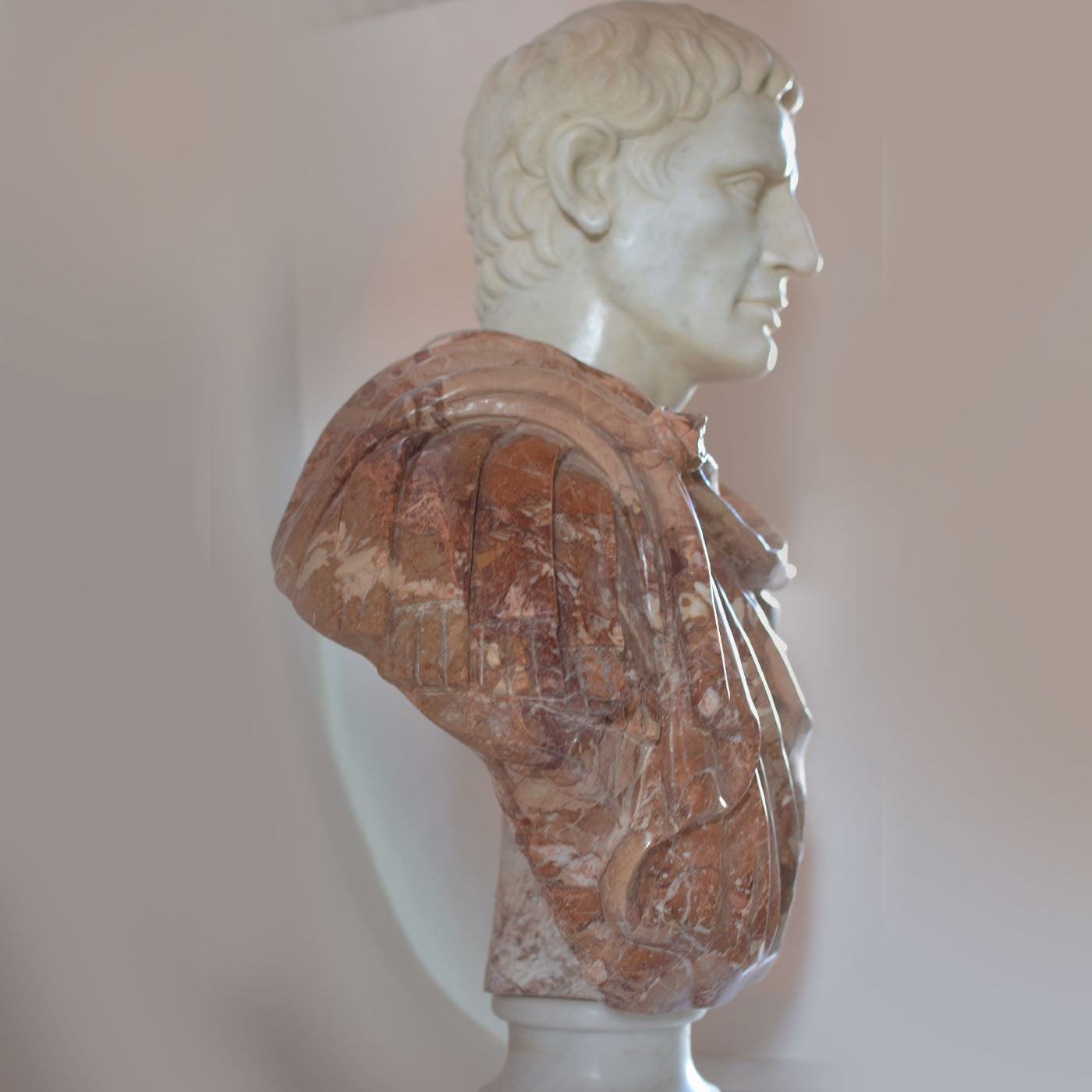 Emperor Octavian Augustus Marble Bust - Alternative view 3