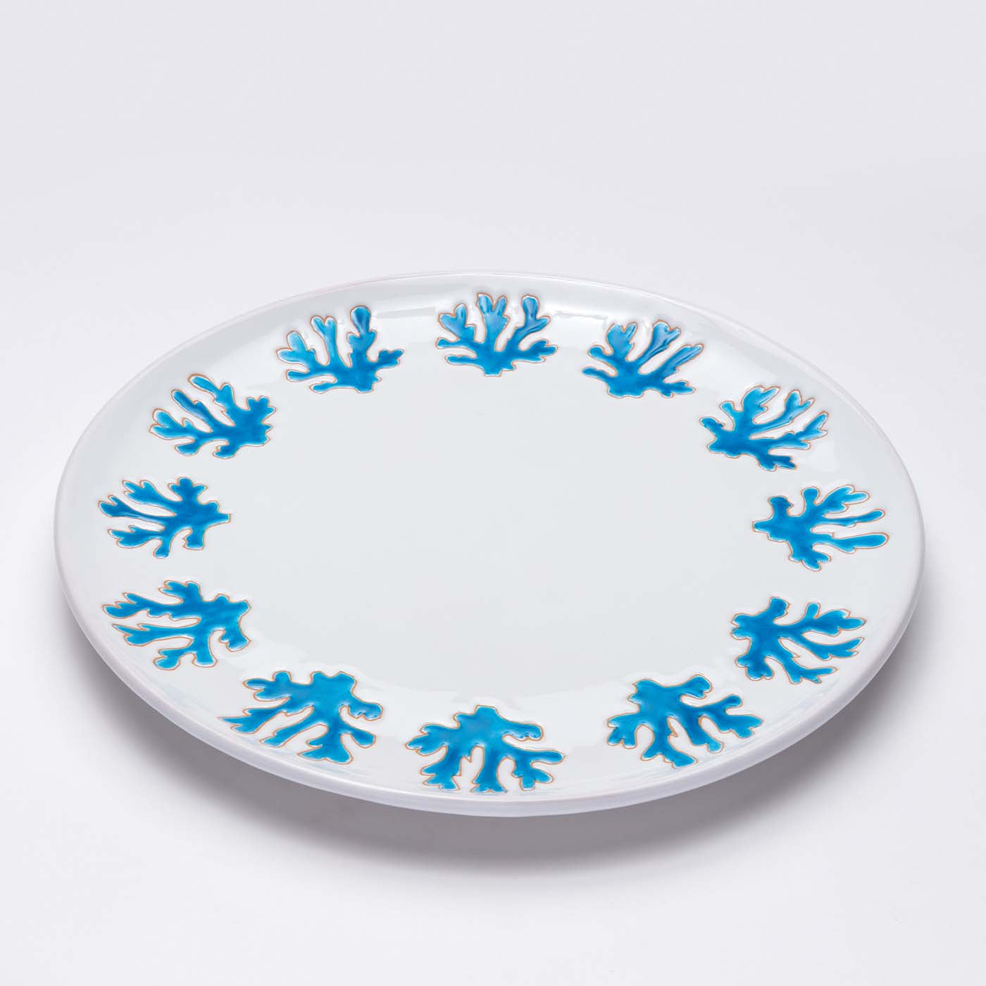 Corallo Turquoise Round Dinner Plate - Alternative view 4