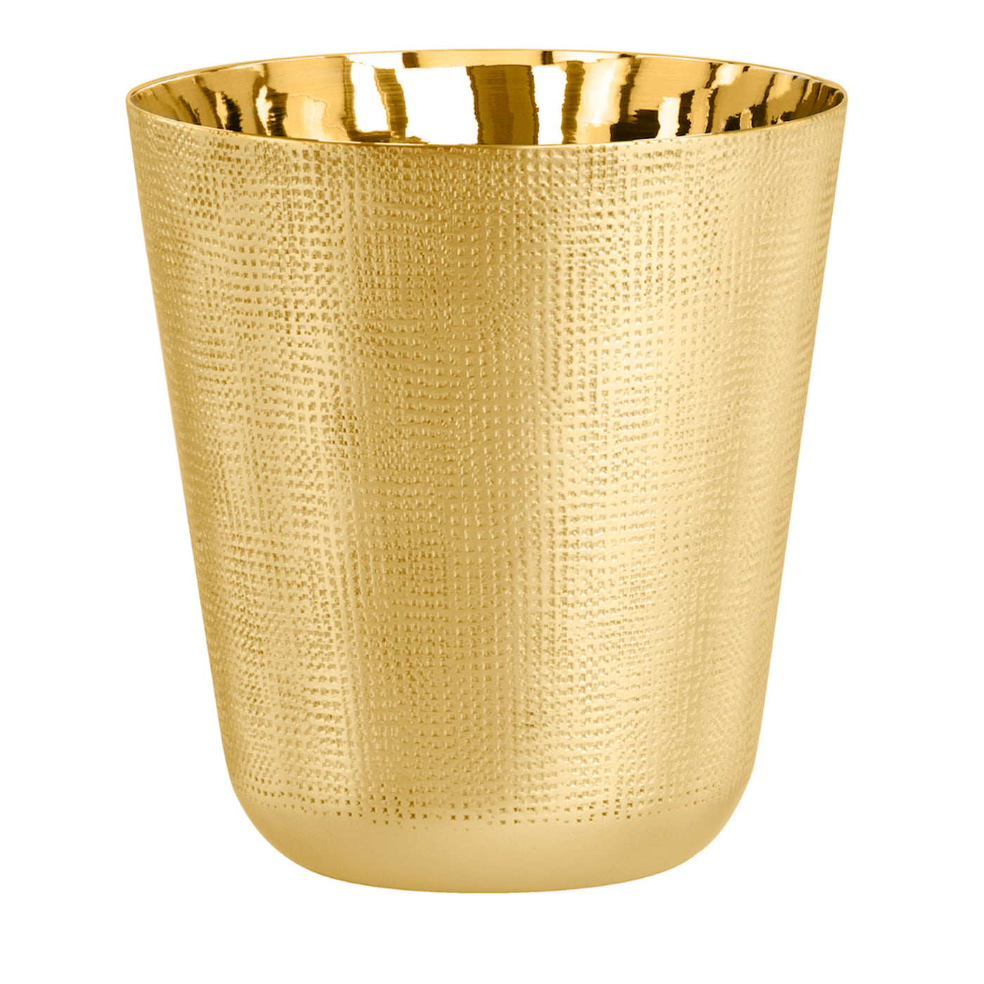 Terciopelo 1 Vaso chapado en oro - Vista principal