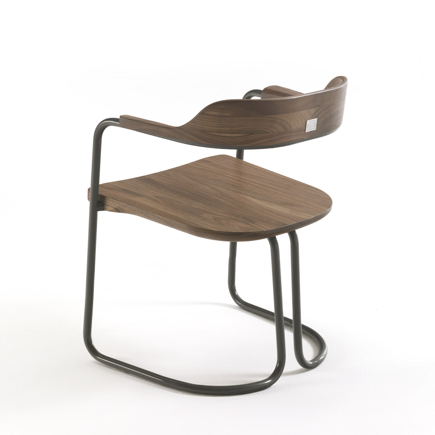 Tubular Anthracite-Gray Chair by Jamie Durie - Alternative view 2