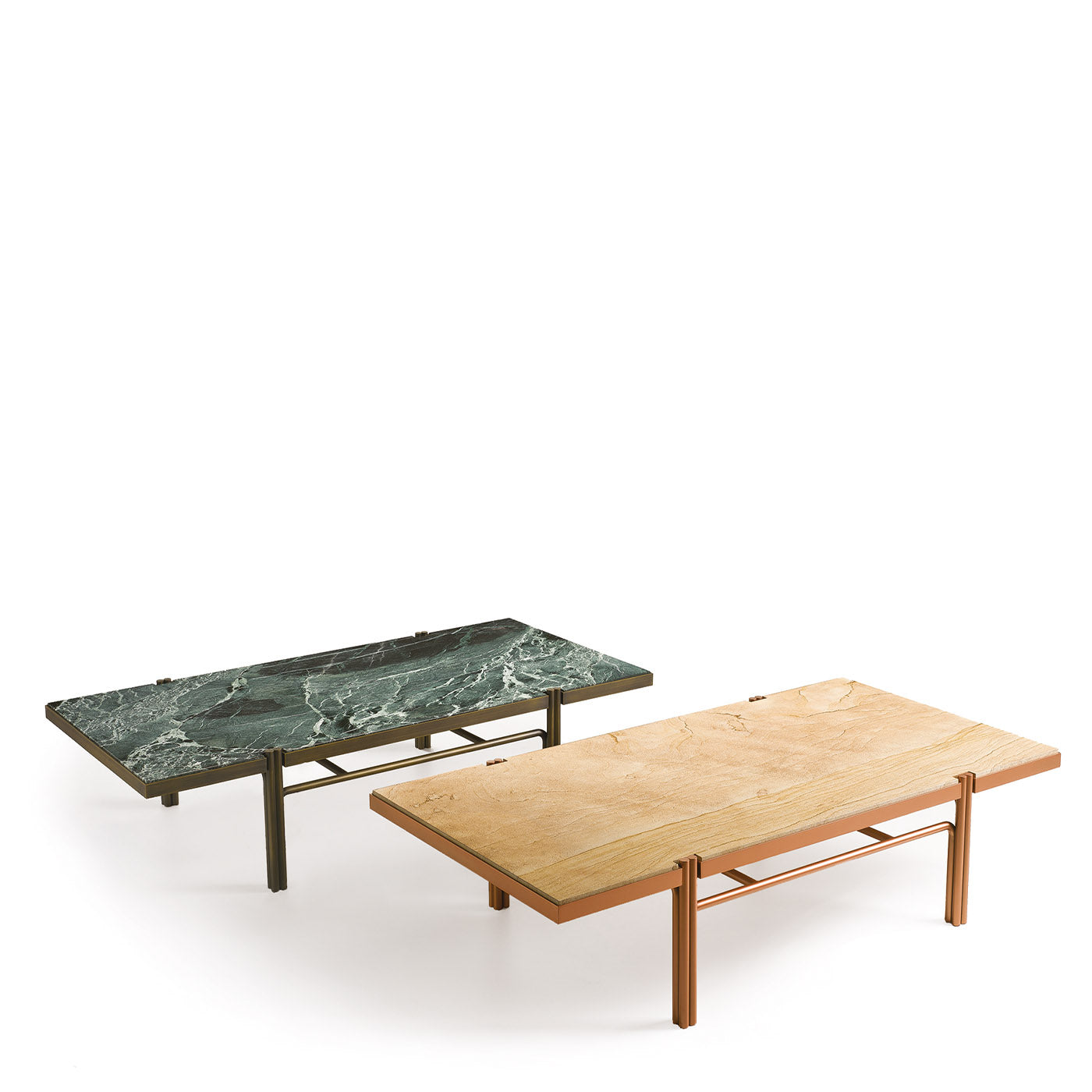 Mathilde Coffee Table in Green Marble - Alternative view 1
