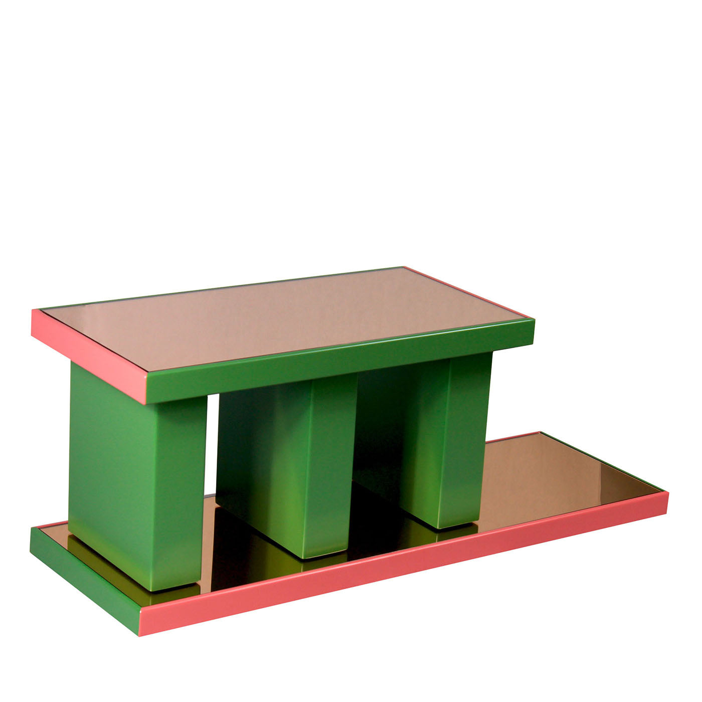 Pila Pink & Green Side Table - Main view