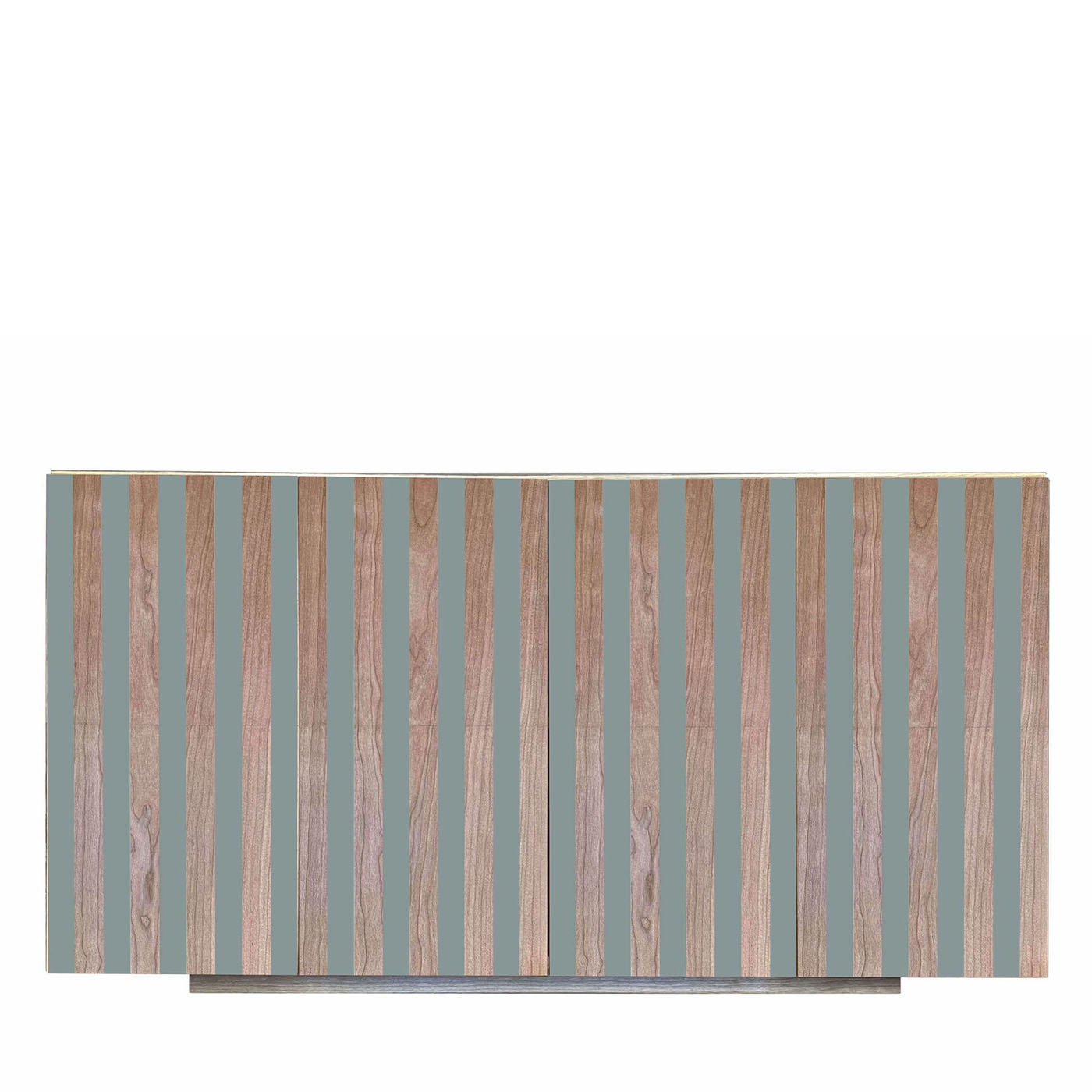 Md3 4-Door Striped Sideboard by Meccani Studio - Main view