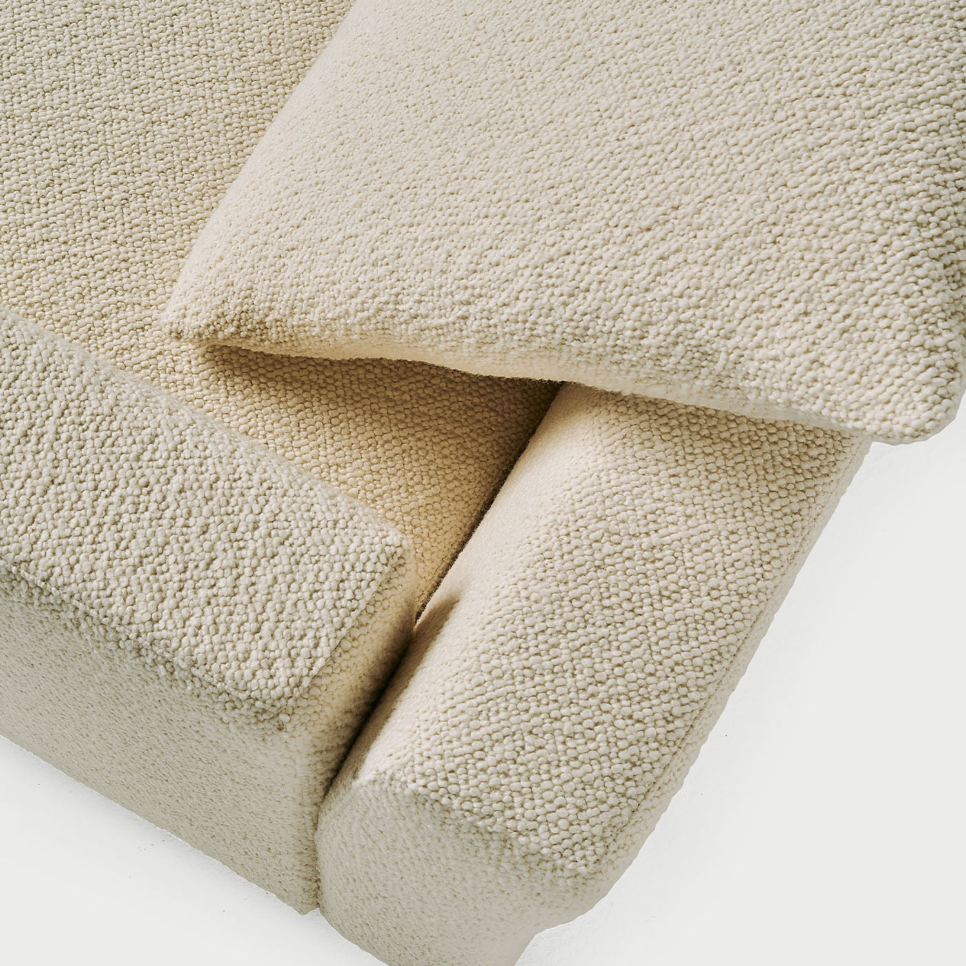 Sofá textil Bill White de Hannes Wettstein - Vista alternativa 2