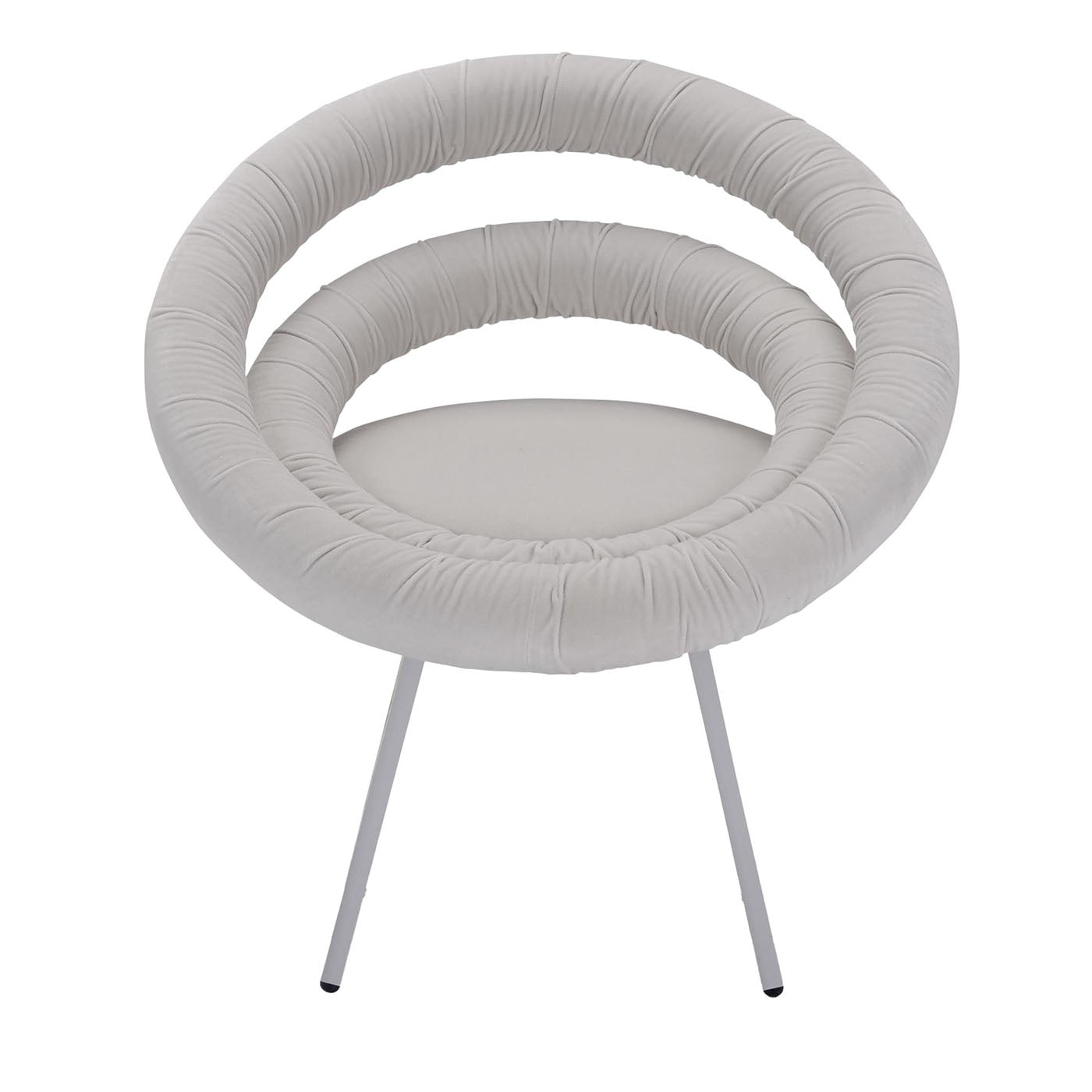 Circle Light Grey Chair #2 By Roberto Giacomucci & Nicola Cerasa - Main view