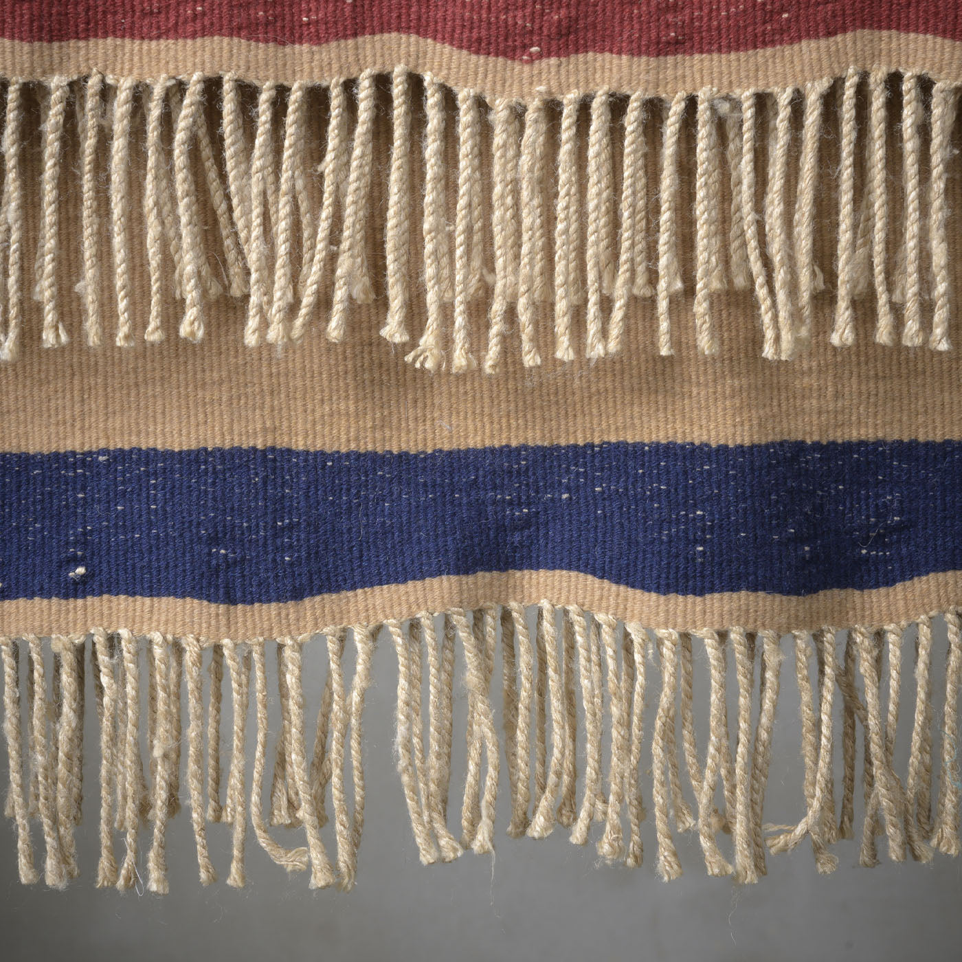 Antigua Fringed Polychrome Silk-Blend Blanket #1 - Vue alternative 3