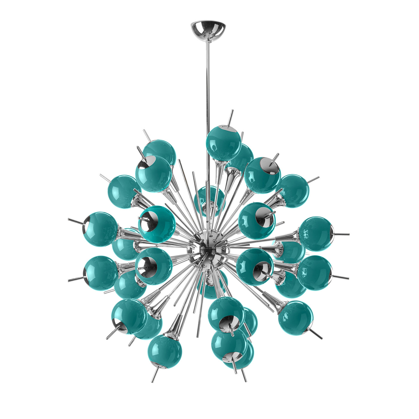 Vega Large Turquoise Chandelier - Main view