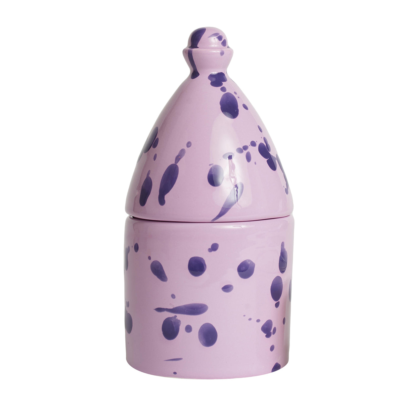 Trullo Lilac and Purple Candle Holder - Alternative view 1