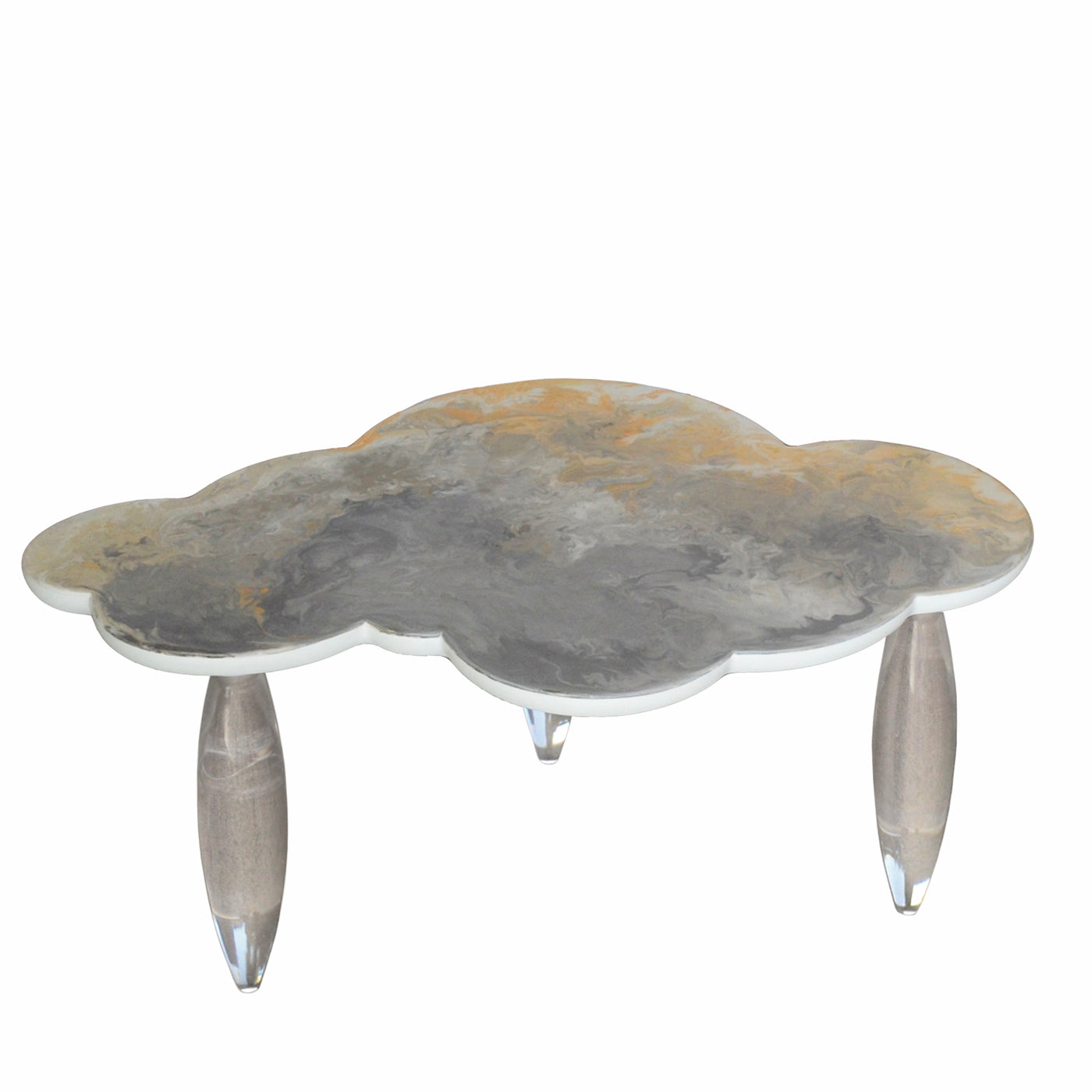 Gray Clouds Set of 2 Side Tables - Alternative view 2