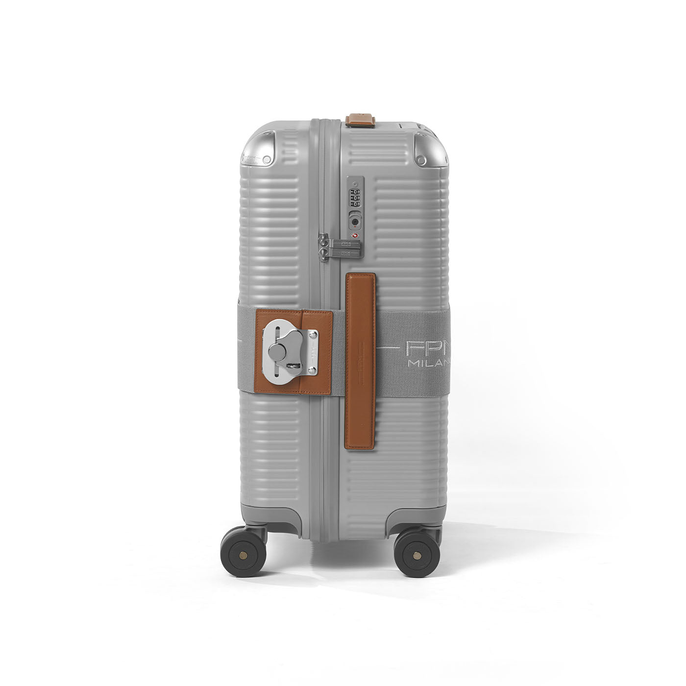 Bank Zip Deluxe Gray Spinner 55 Medium Luggage - Alternative view 3