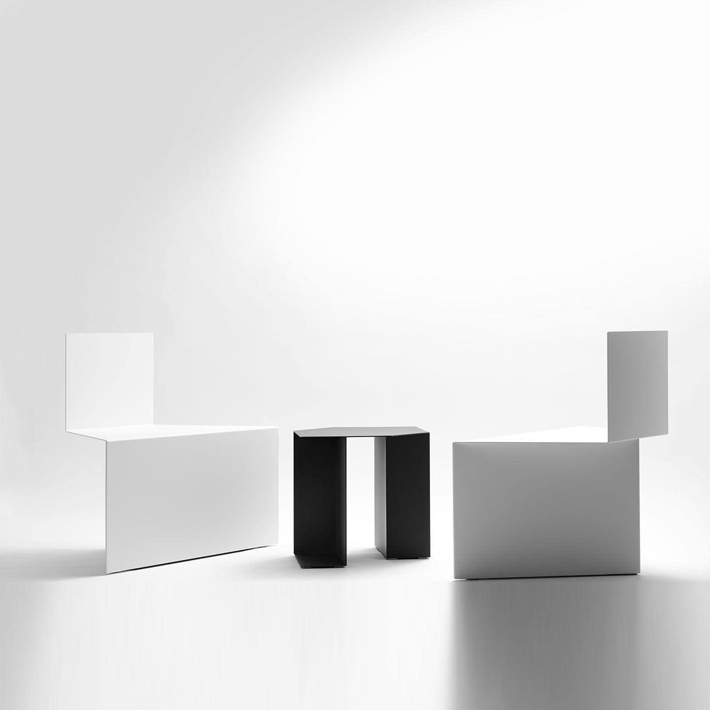 Seduta White Chair by Antonio Saporito - Alternative view 4