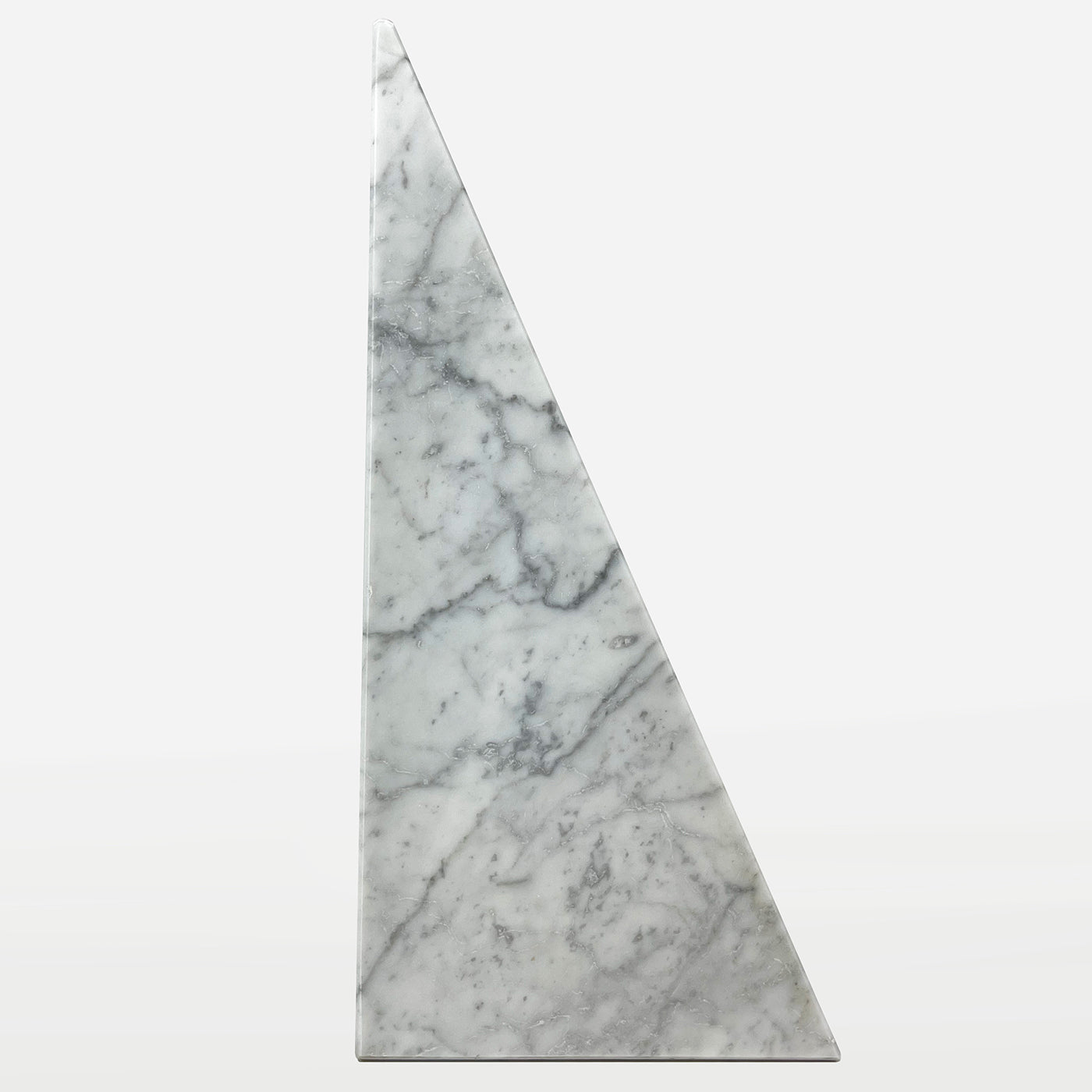 Aria Sujetalibros de mármol blanco de Carrara - Vista alternativa 1