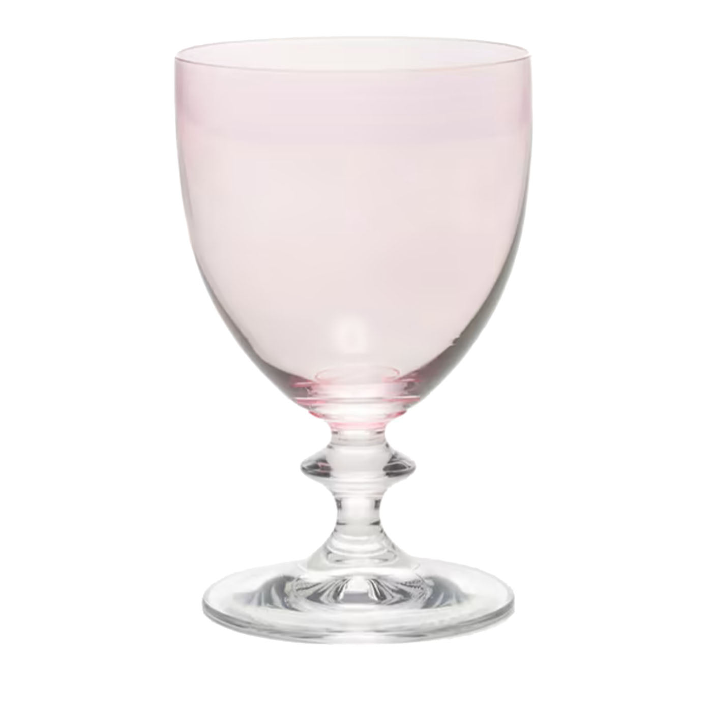 Rosy Set of 2 Pink Water Goblets - Main view