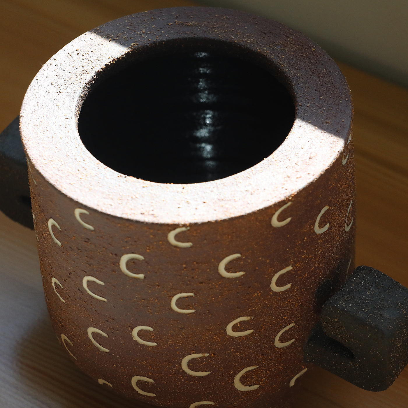 Tauro Vase aus Keramik von Clémence Seilles - Alternative Ansicht 1