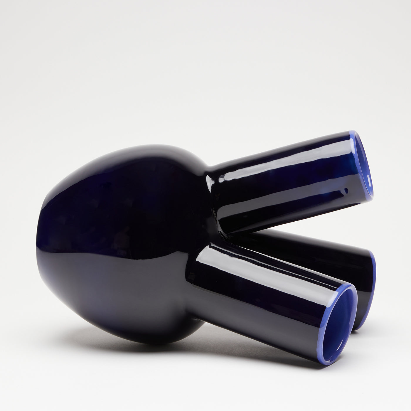 Vase THIRD-EYE DEEP BLUE &amp; TEAL - Vue alternative 3