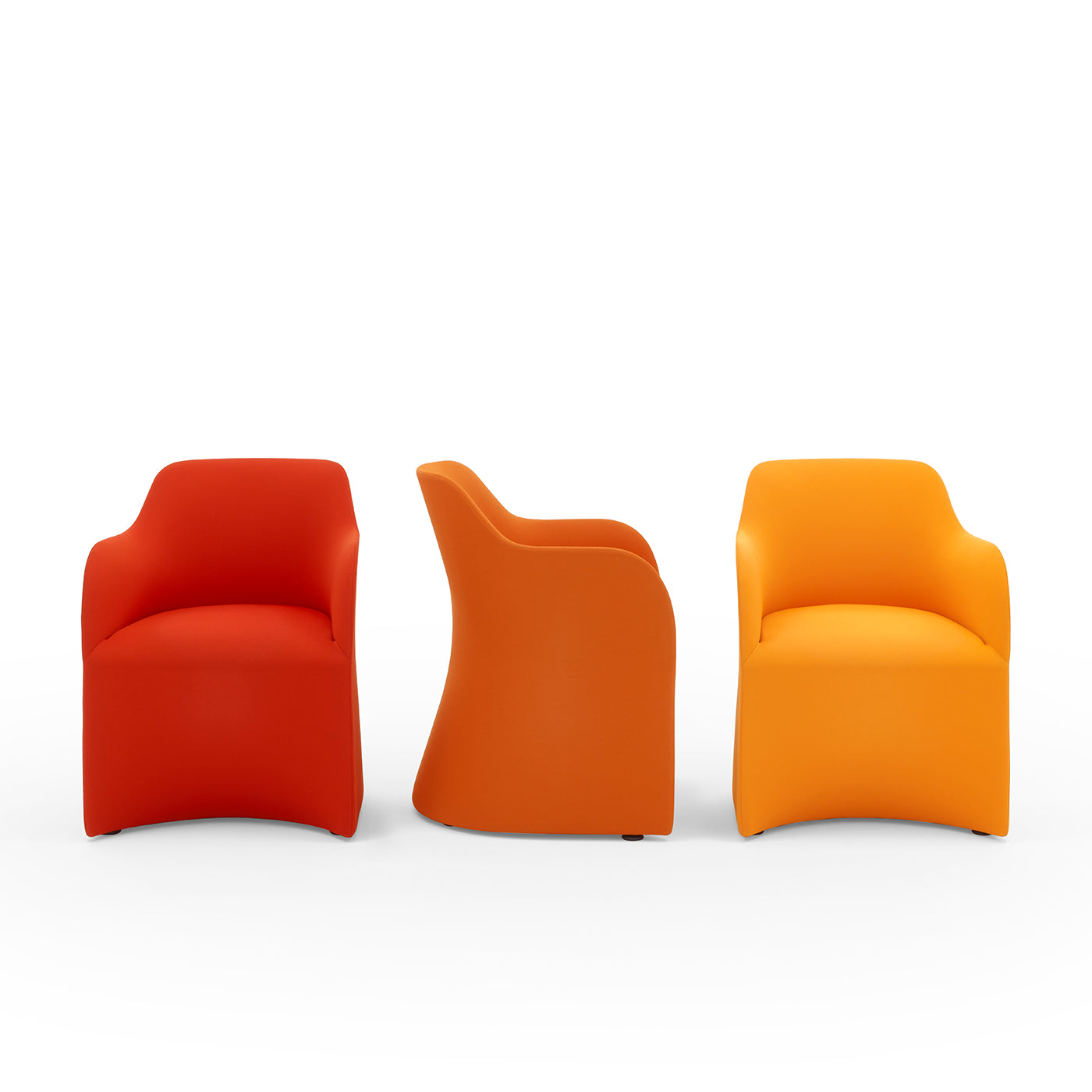 Maggy Big Orange Armchair by Basaglia + Rota Nodari - Alternative view 3