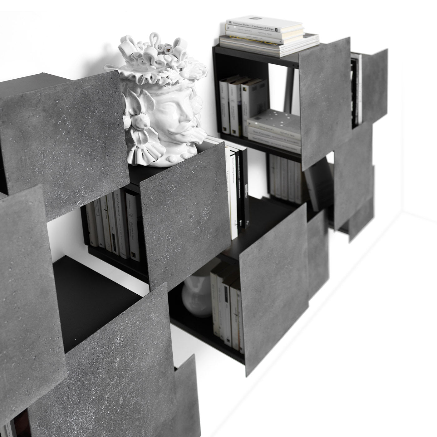Mueble modular antracita DPI de Filippo Mambretti - Vista alternativa 2