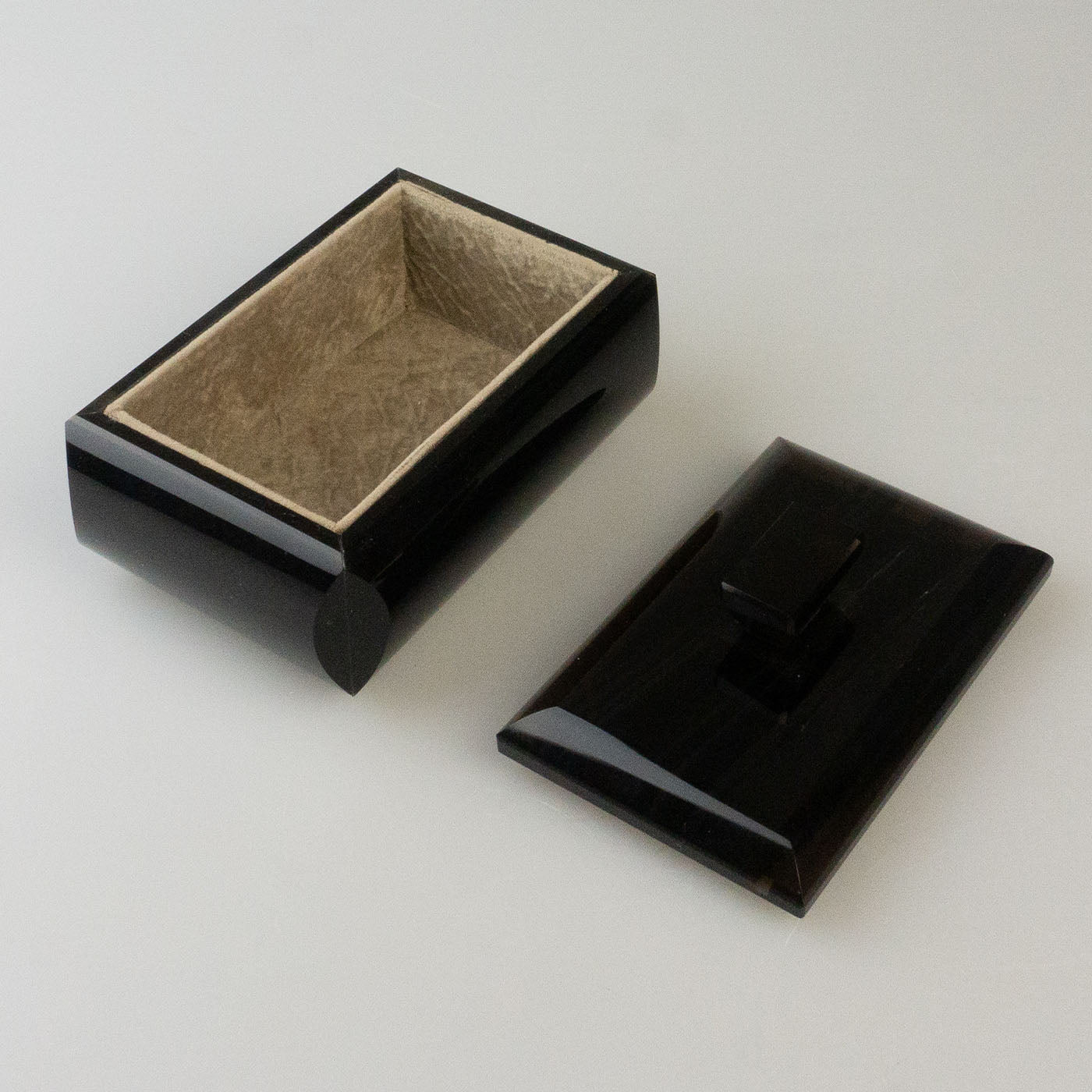 Caja rectangular de obsidiana - Vista alternativa 3