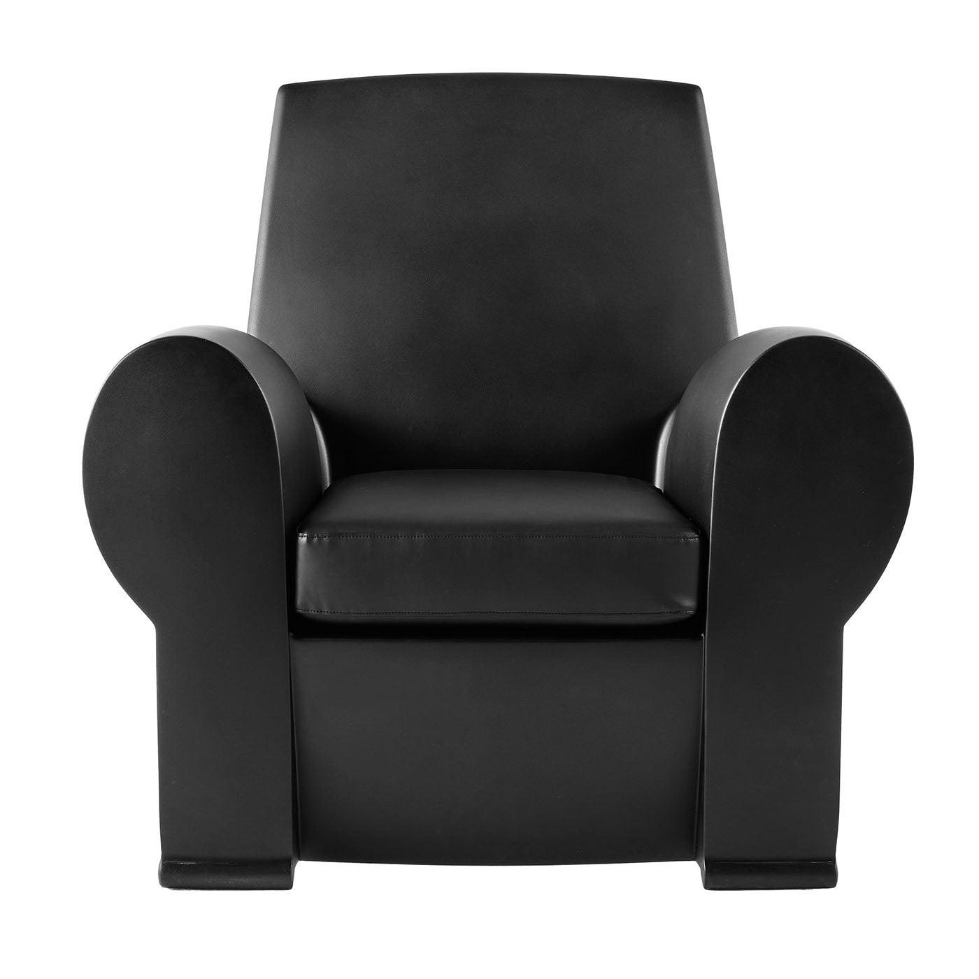 Richard III Black Armchair by Philippe Starck - Main view