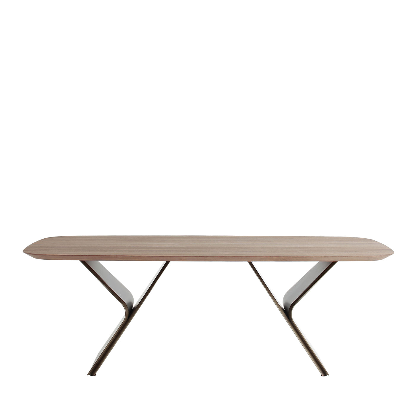 Tavolo in legno di noce Metaverso Canaletto - Vista principale