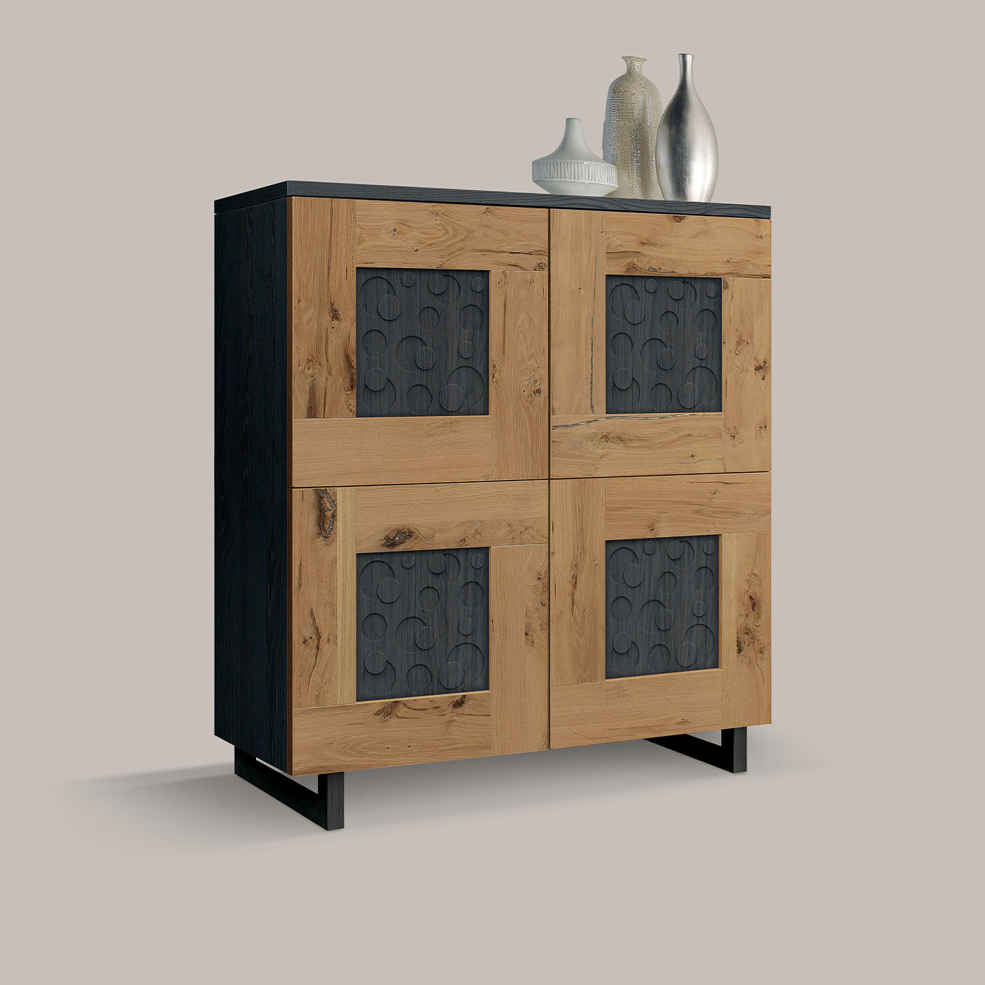 Cube Cenere Ash Wood Cabinet - Alternative view 1