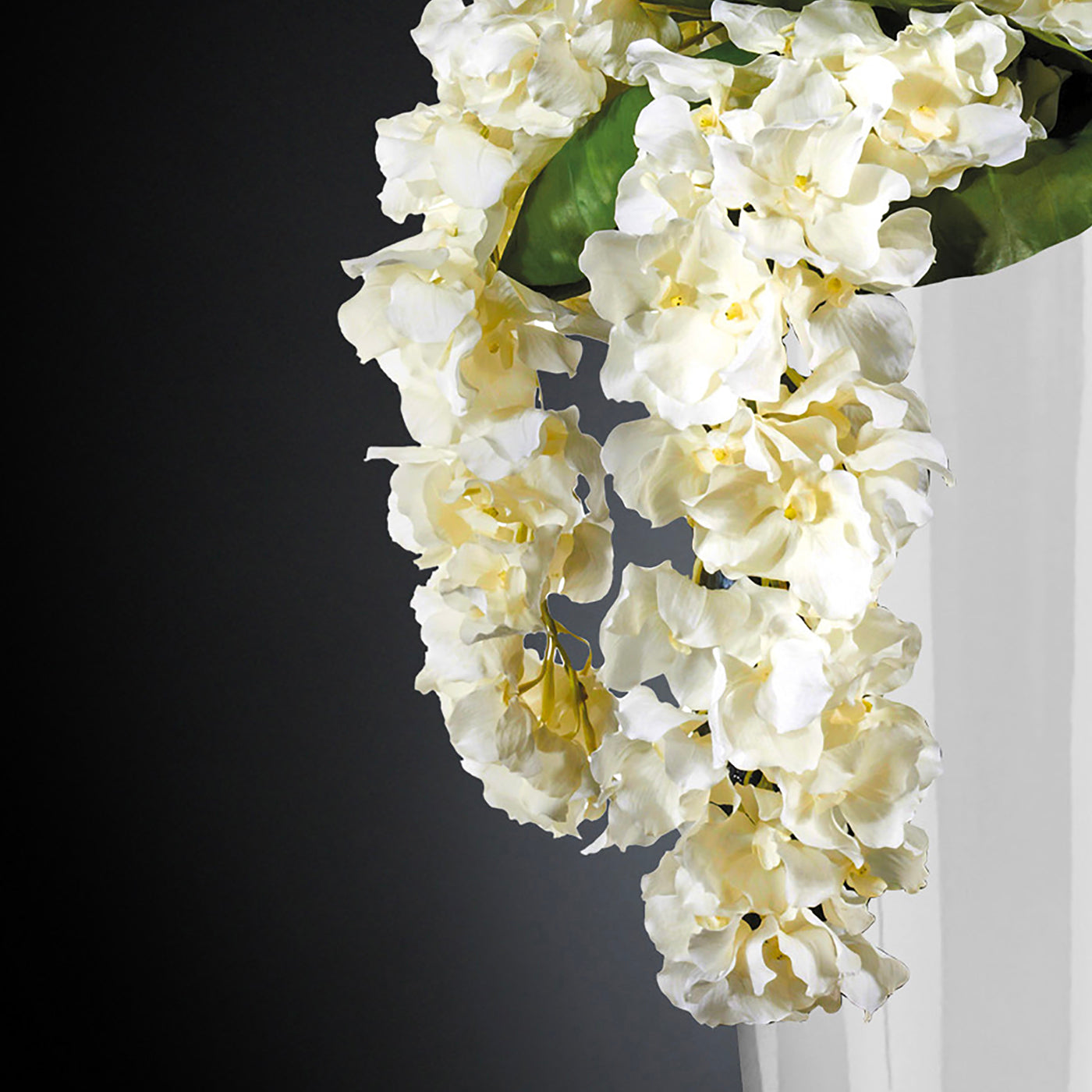 Oslo Faux Floral Composition with White Vase - Alternative view 2