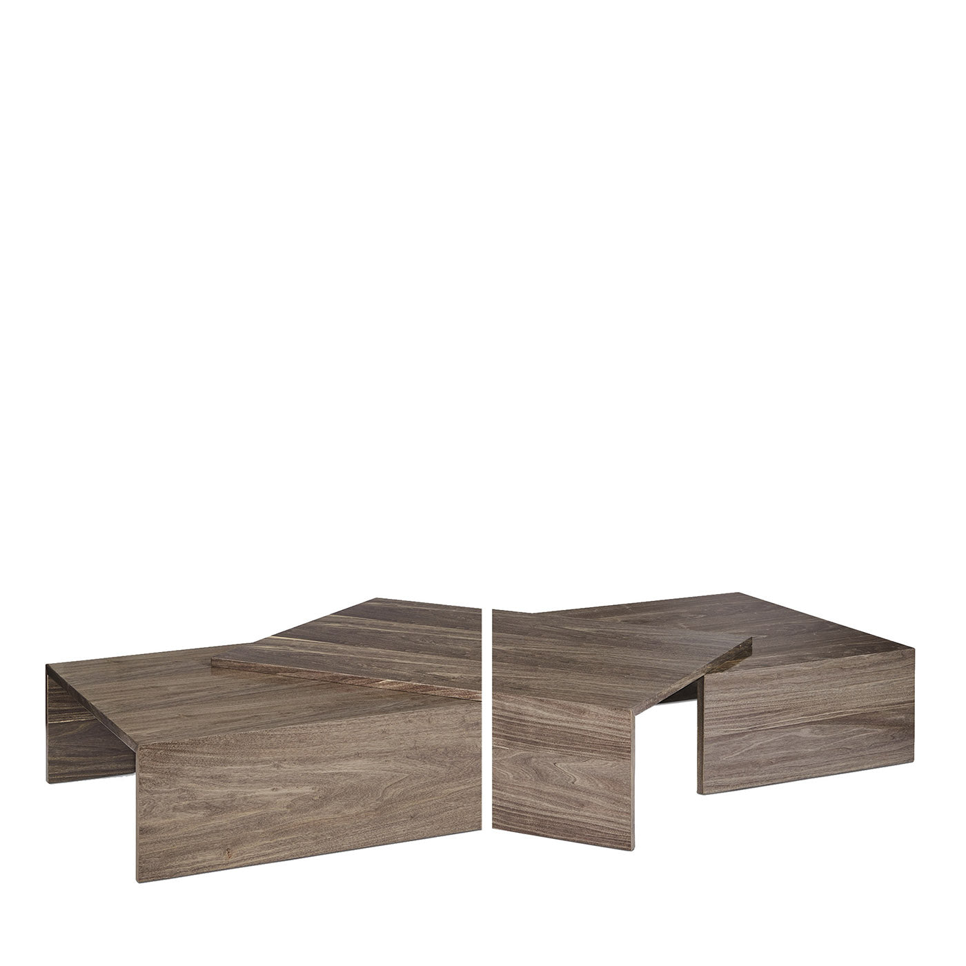 Norigami Set Of Two Coffee Tables Grey Arboreo - Main view