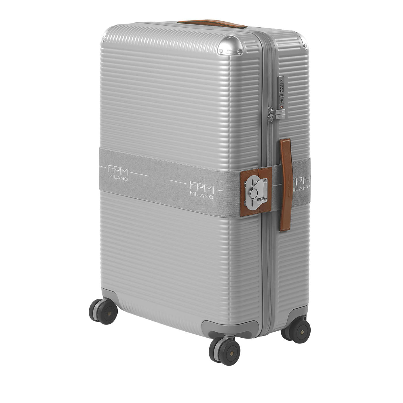 Bank Zip Deluxe Gray Spinner 76 Luggage - Main view