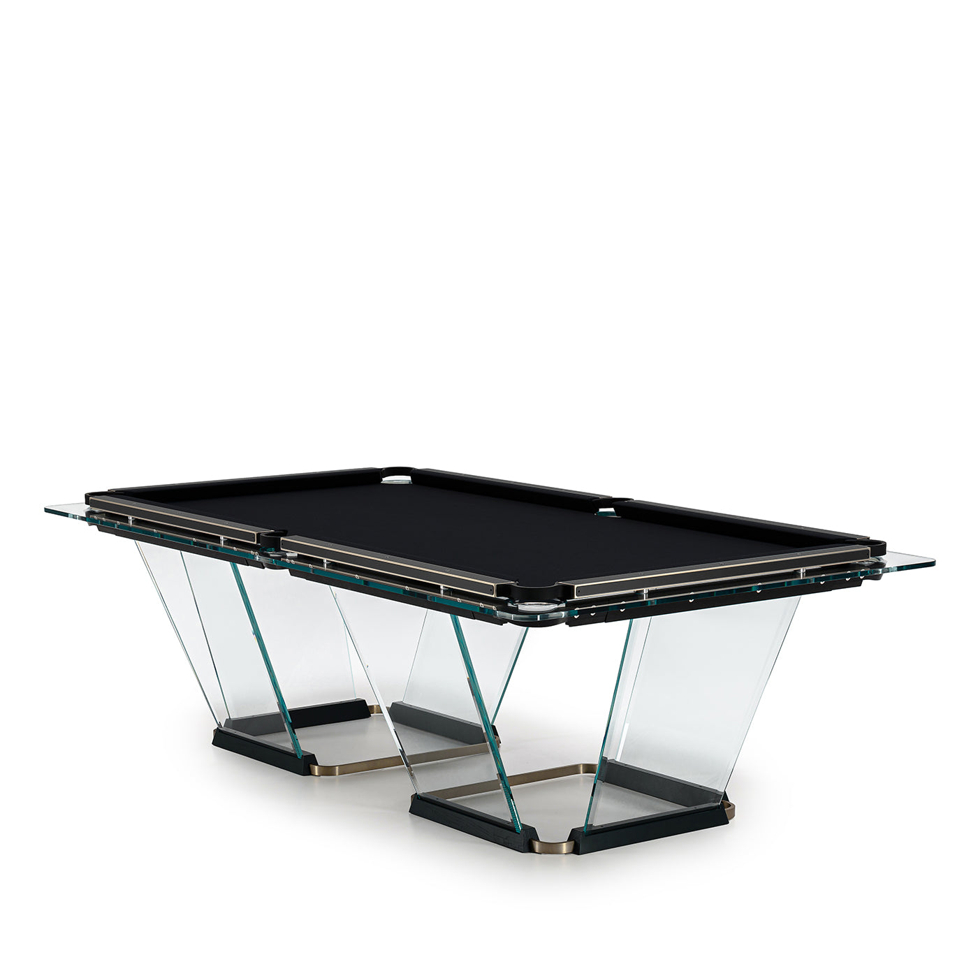 Teckell T1.3 Leather Pool Table - 8ft - Alternative view 1