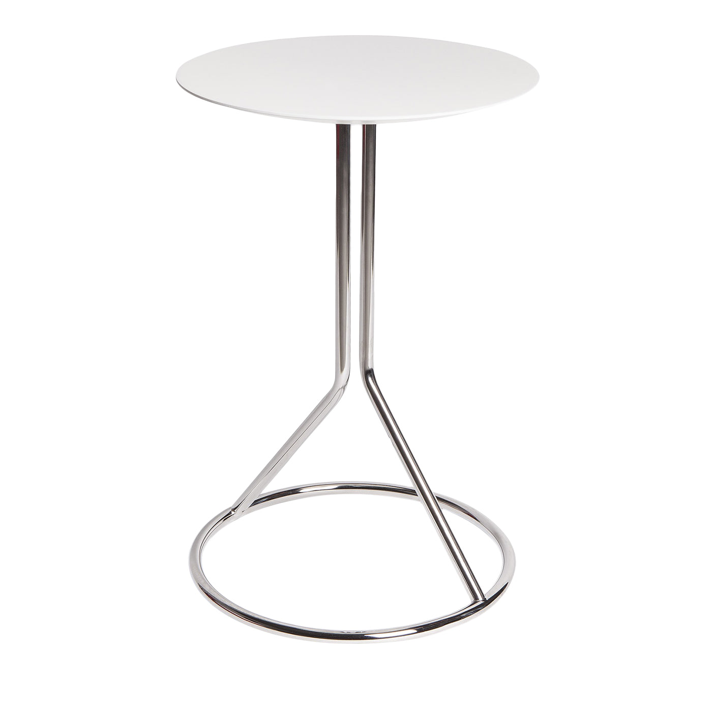 Twist White Side Table  - Main view