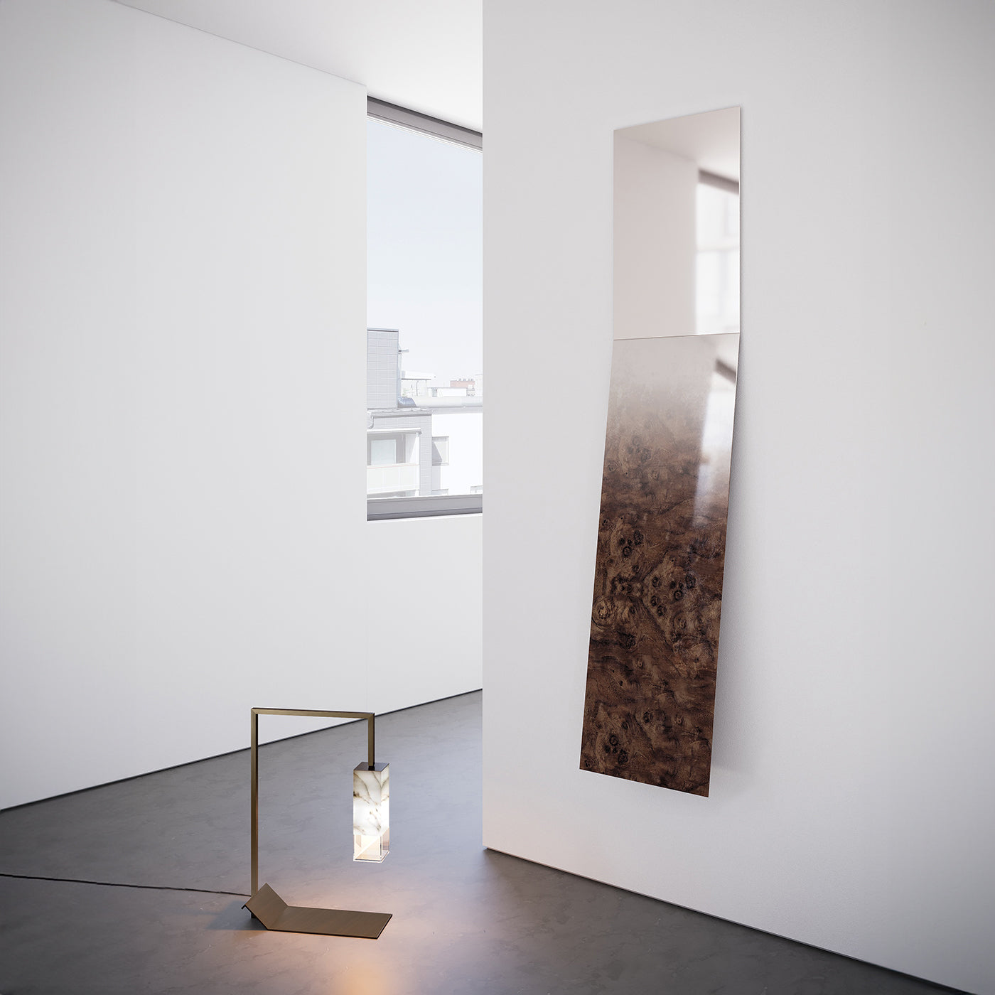 Espejo de madera Zero Fading  - Vista alternativa 2