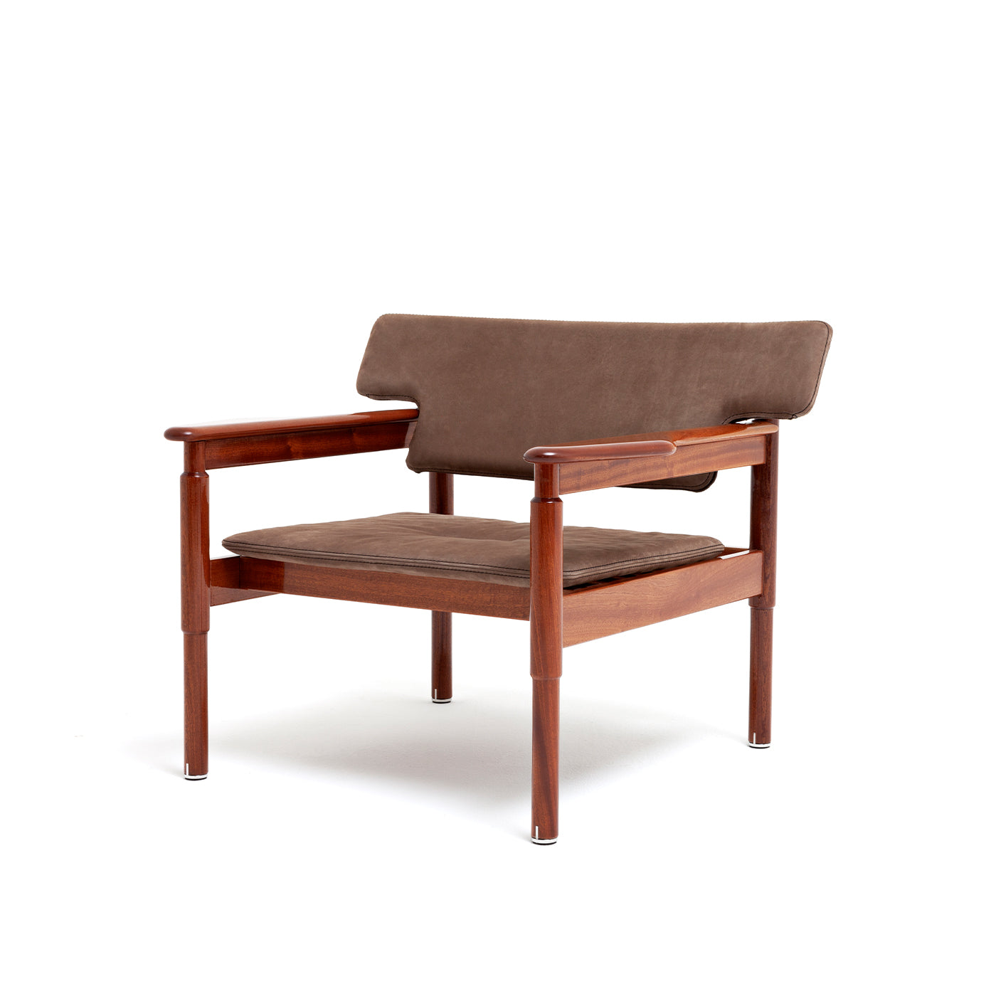 Vieste Large Brown Armchair by Massimo Castagna - Alternative view 2