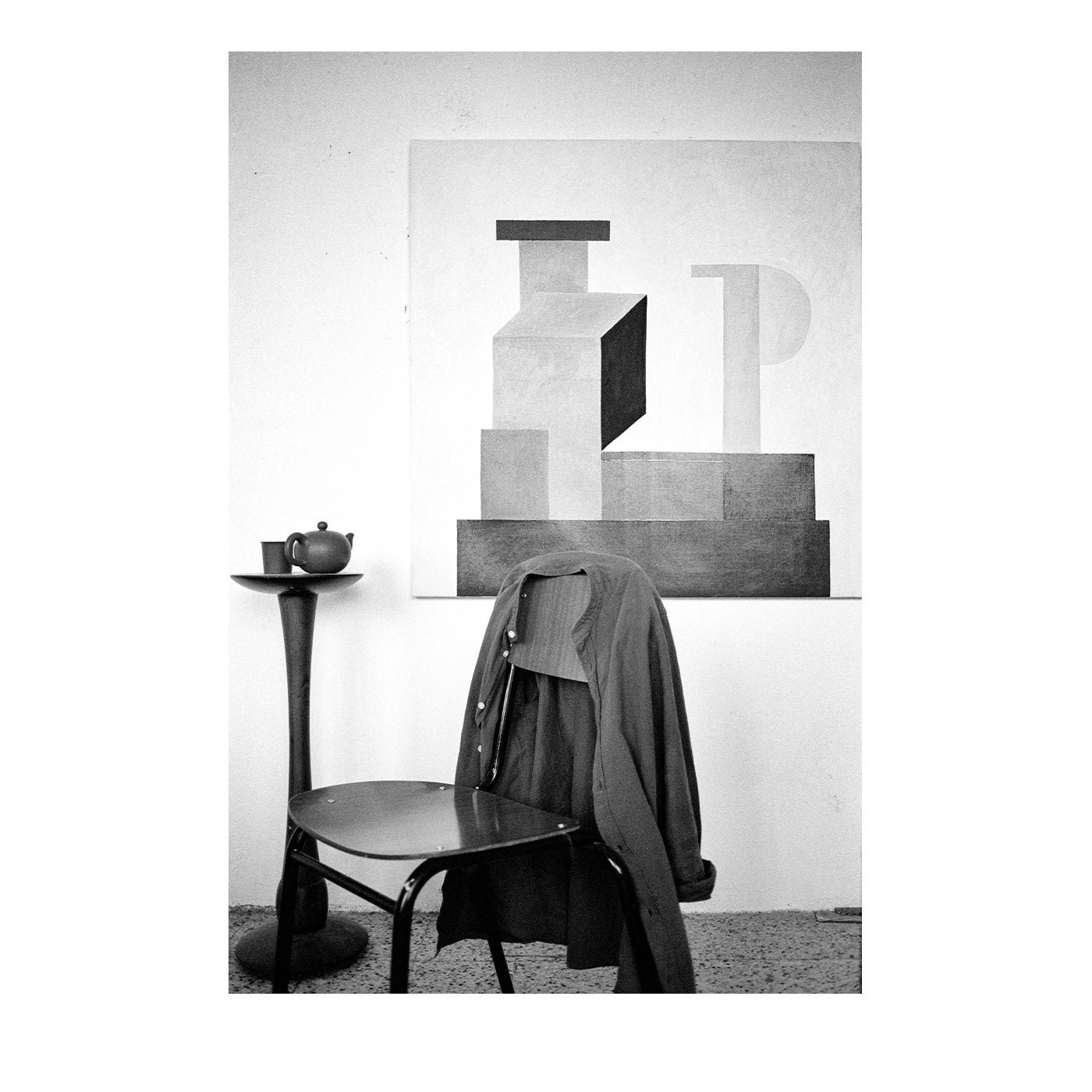 Studio Natalie Du Pasquier Fotodruck in Schwarz-Weiß - Hauptansicht