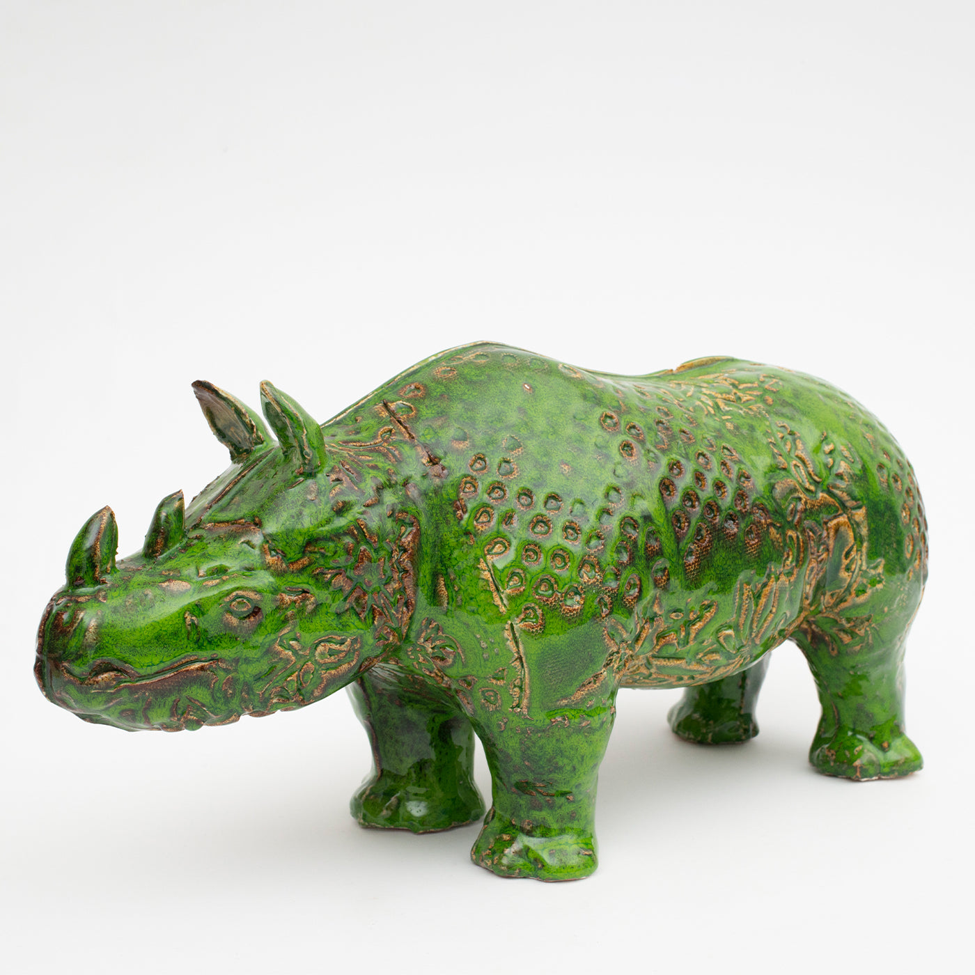 Escultura de rinoceronte nº 2 - Vista alternativa 1