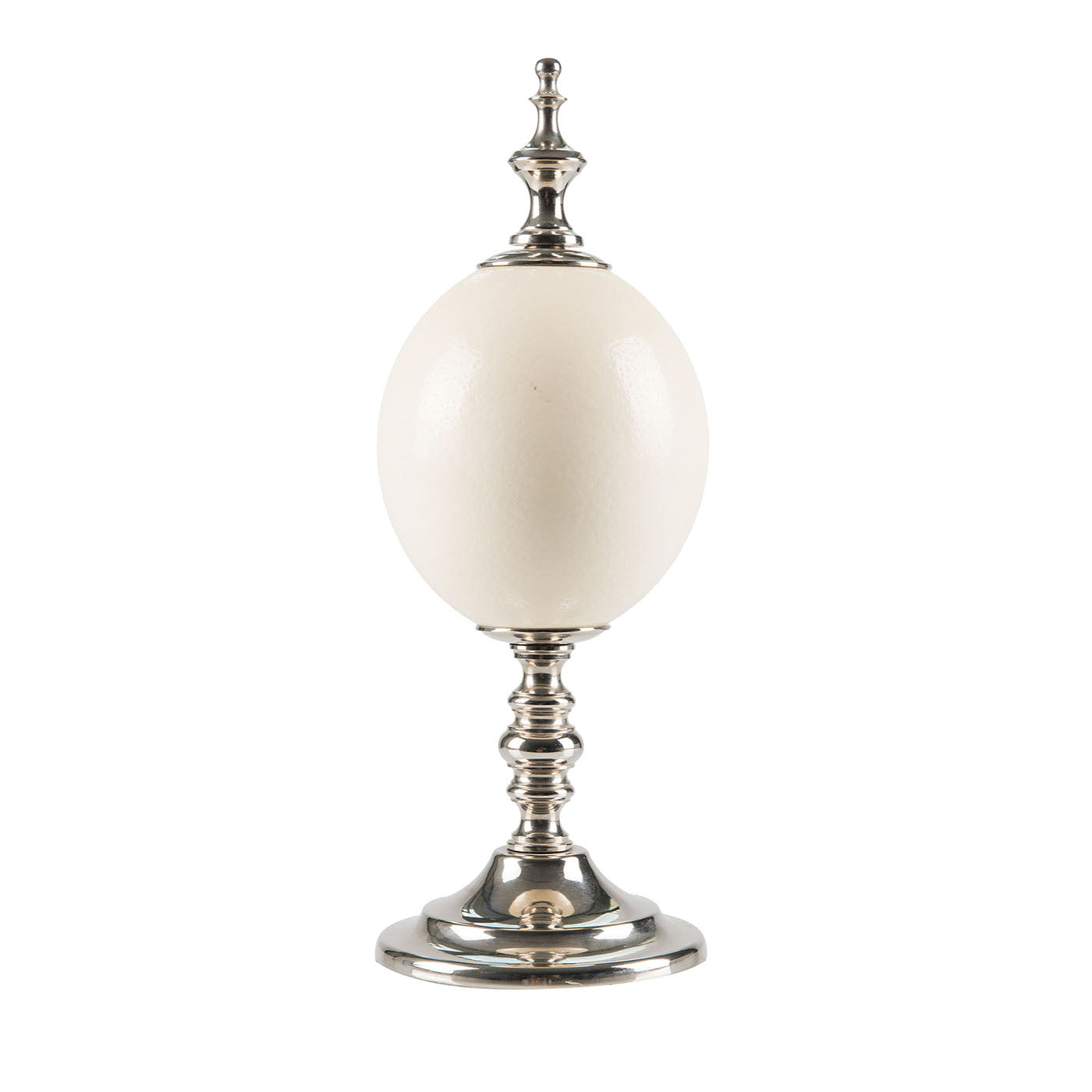 Ostrich Egg Check Decorative Sculpture #1 - Main view