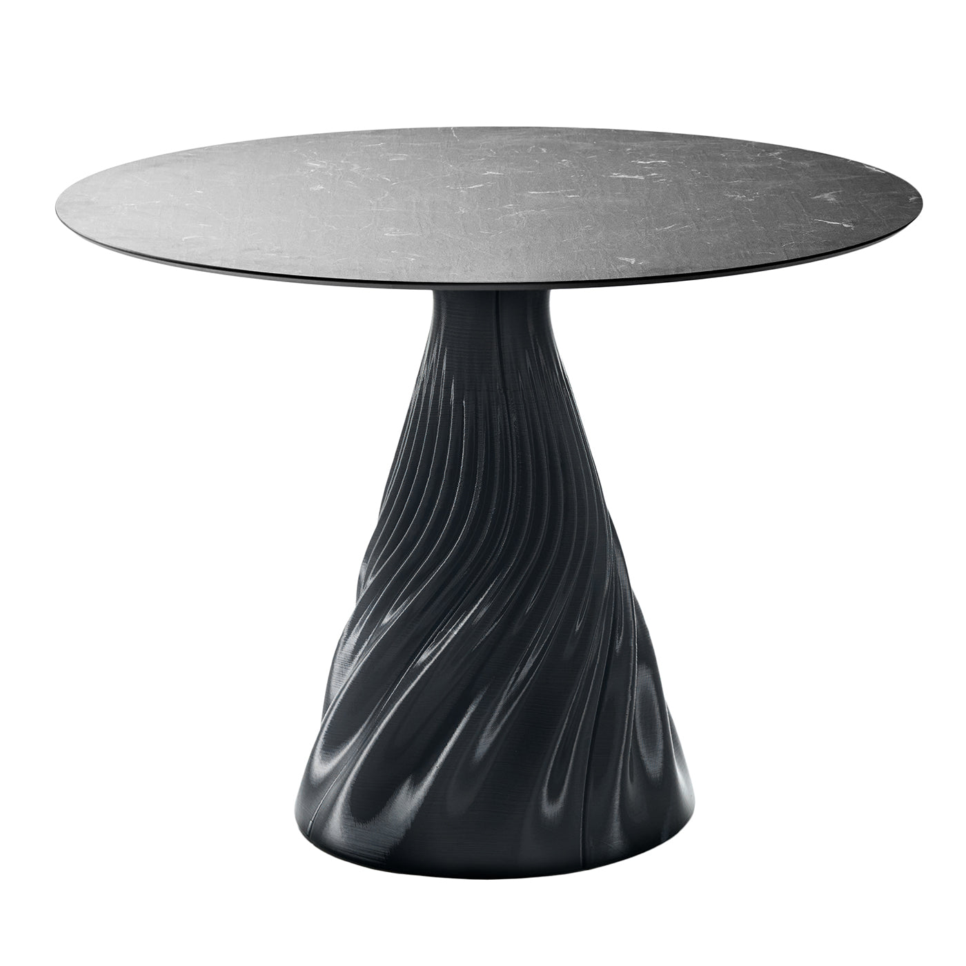 Soho Black Bioplastic Dining Table - Main view