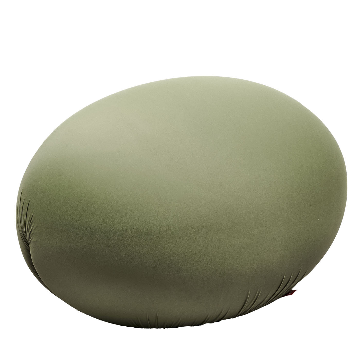 Tato Green Technical Fabric Pouf by Denis Santachiara - Main view