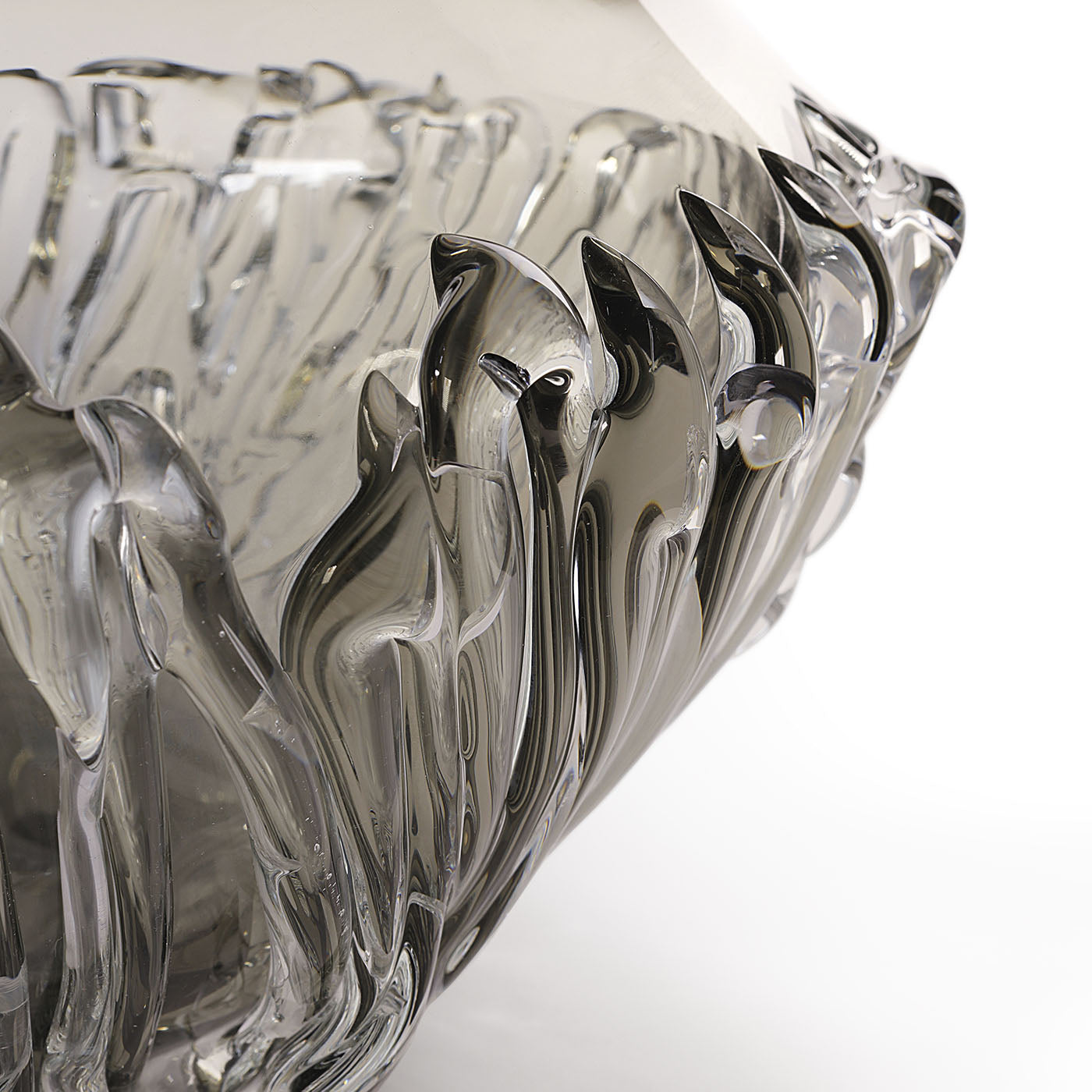 Grey Murano Glass Centerpiece - Alternative view 1